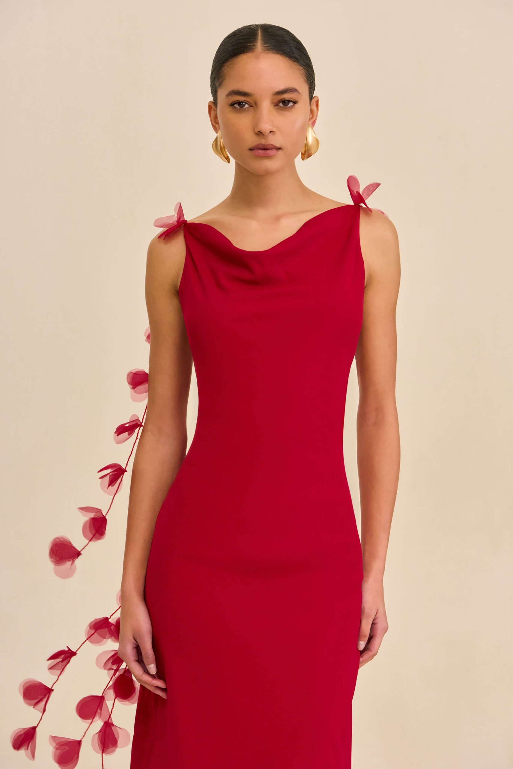 NYMERIA GOWN - MERLOT - Image 2