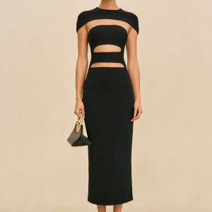 RIANNA DRESS - BLACK