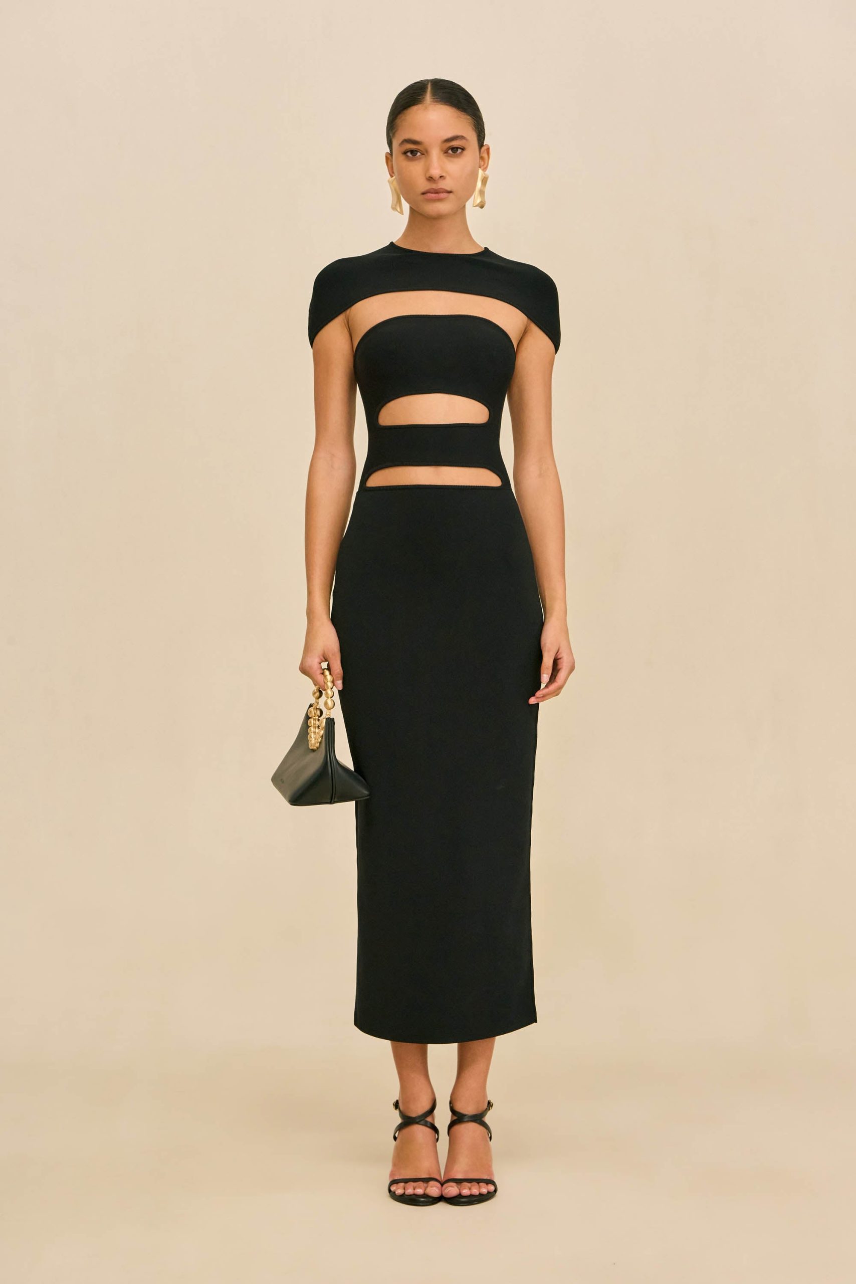 RIANNA DRESS - BLACK