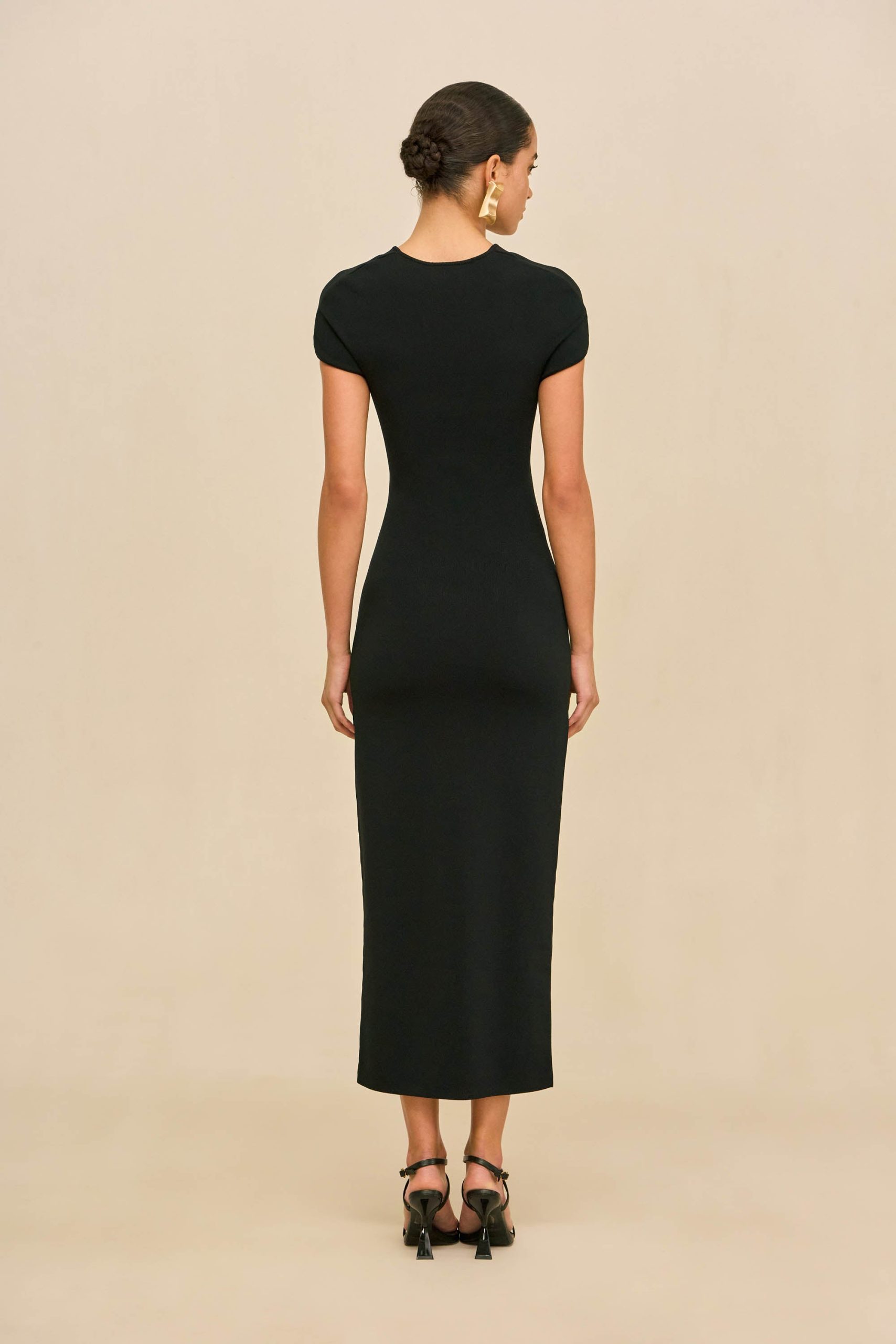 RIANNA DRESS - BLACK - Image 5