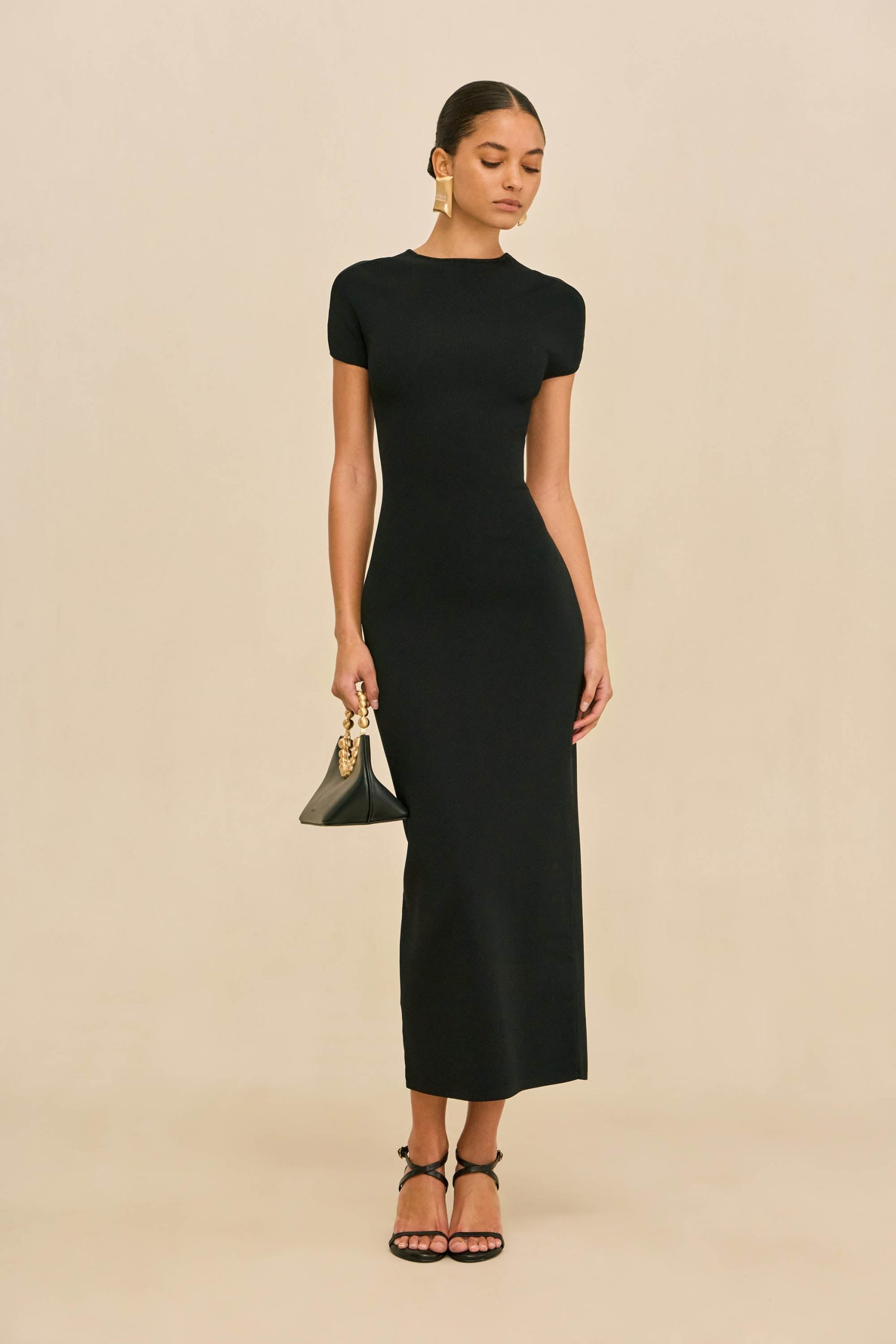 RIANNA DRESS - BLACK - Image 6
