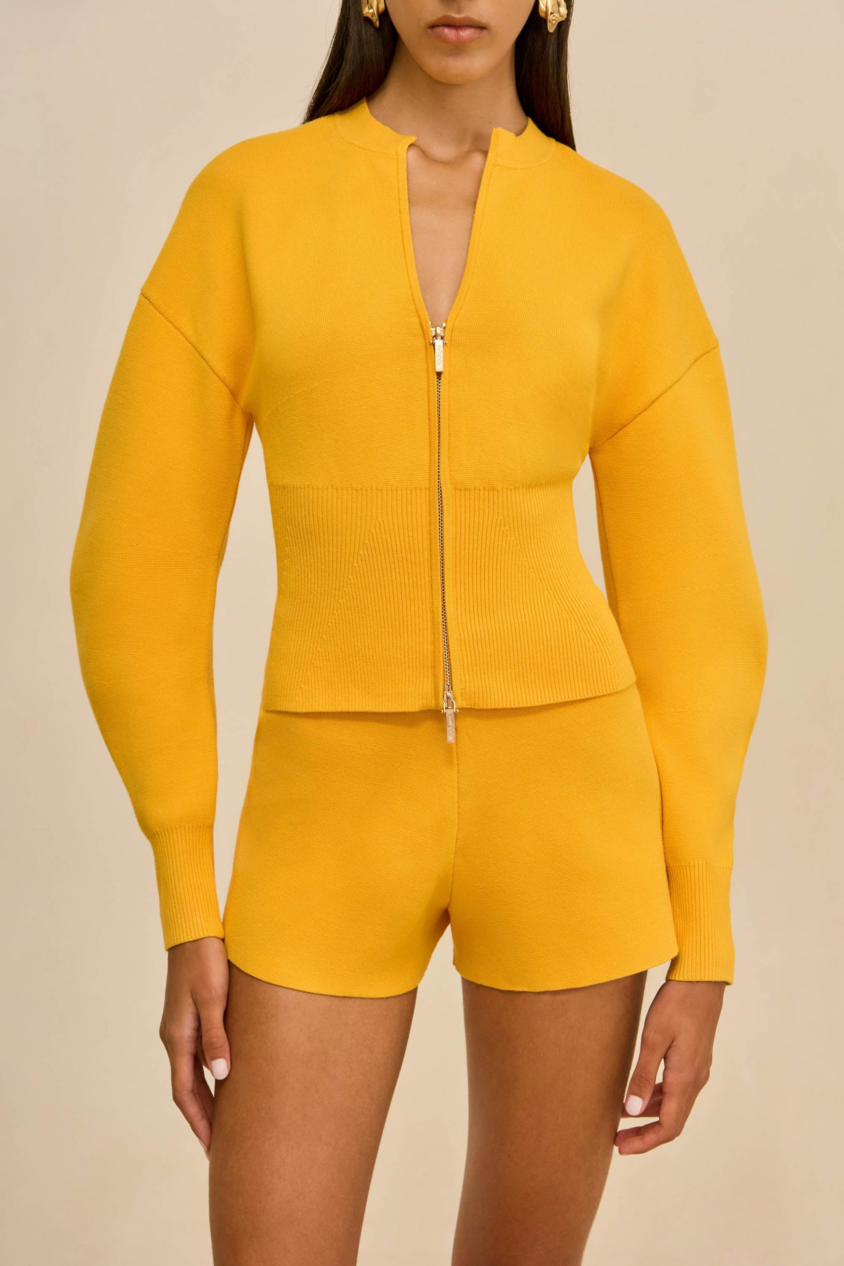 ACE KNIT SHORT - MARIGOLD - Image 3