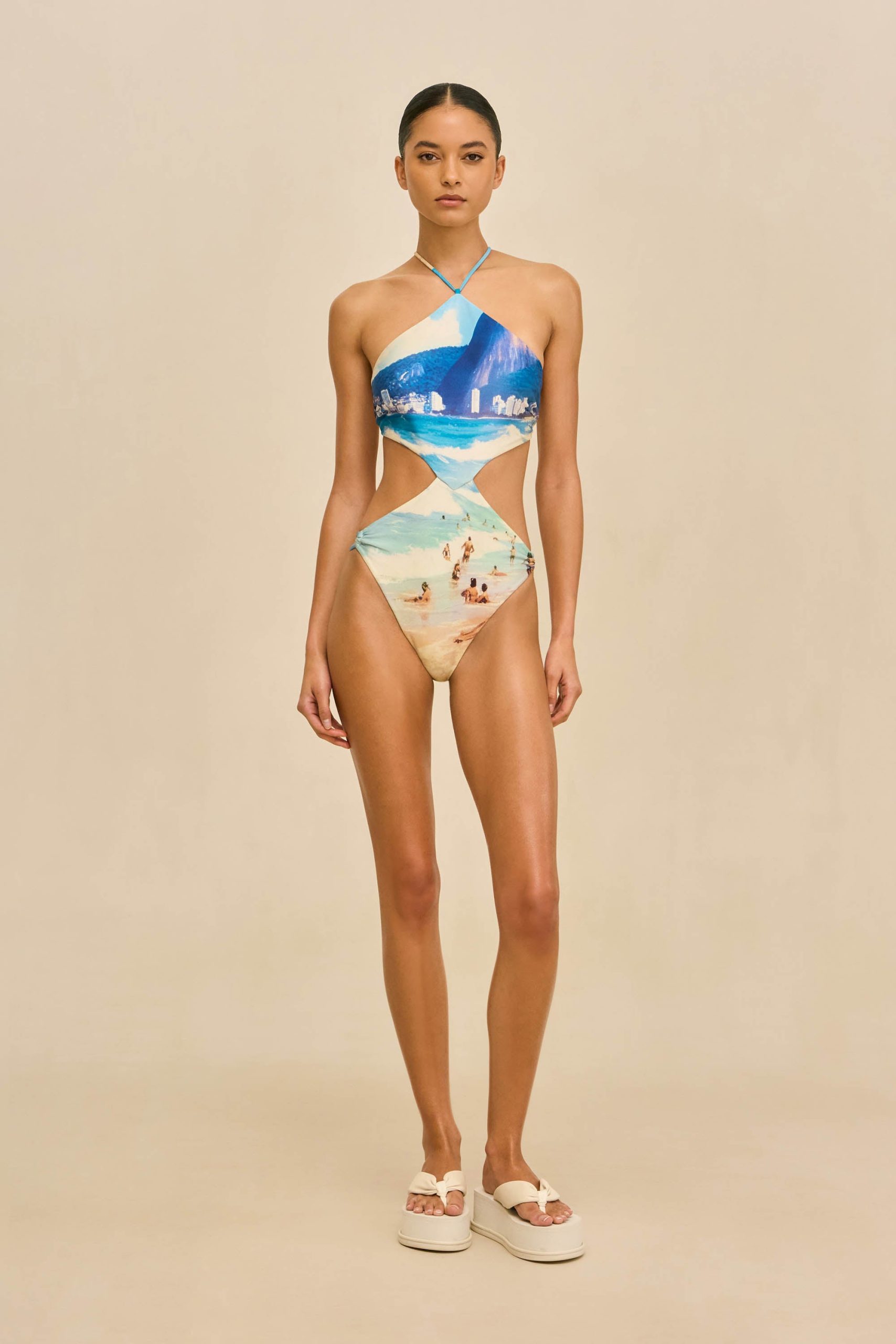 RONAN ONE PIECE - RIO BEACH PRINT - Image 4