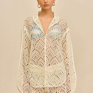 AZIZA TOP - OFF WHITE