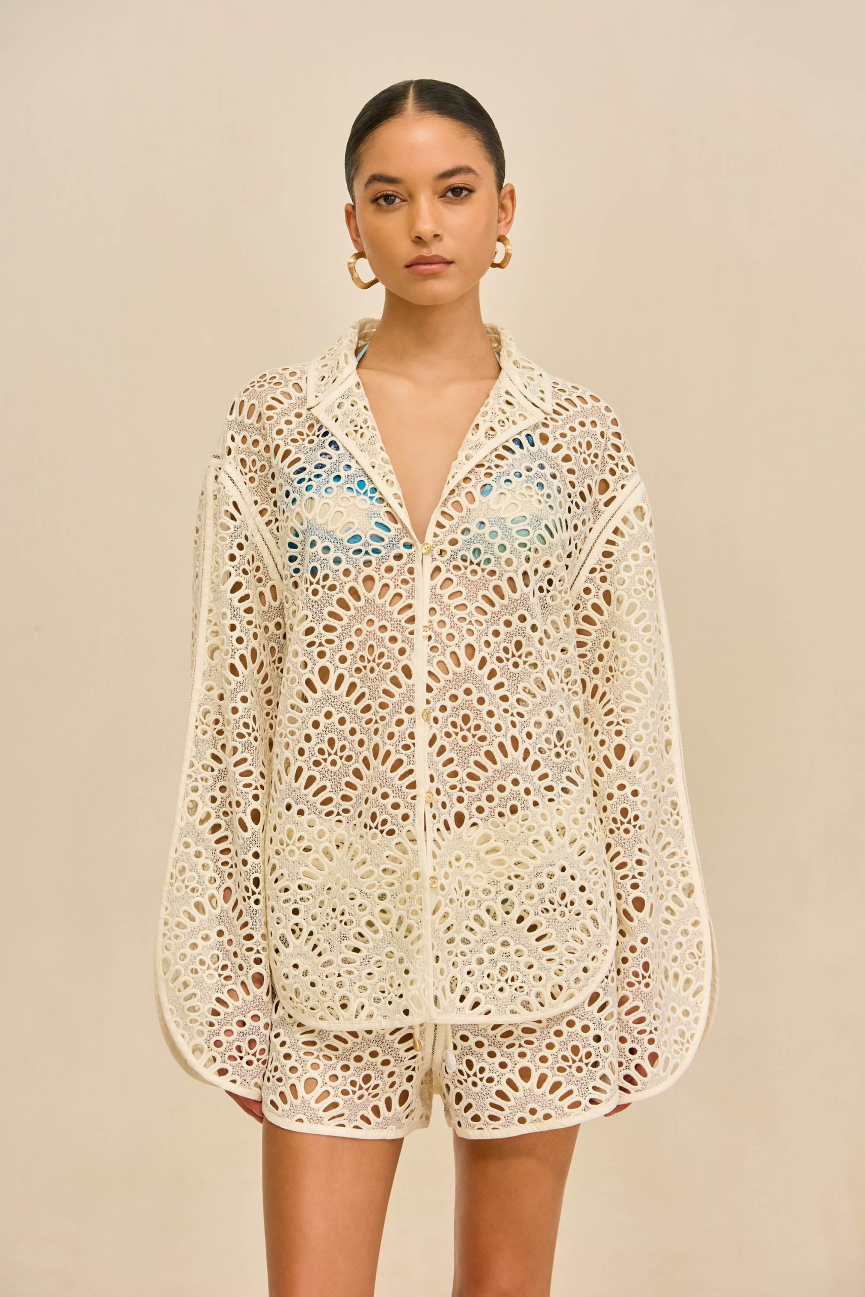 AZIZA TOP - OFF WHITE