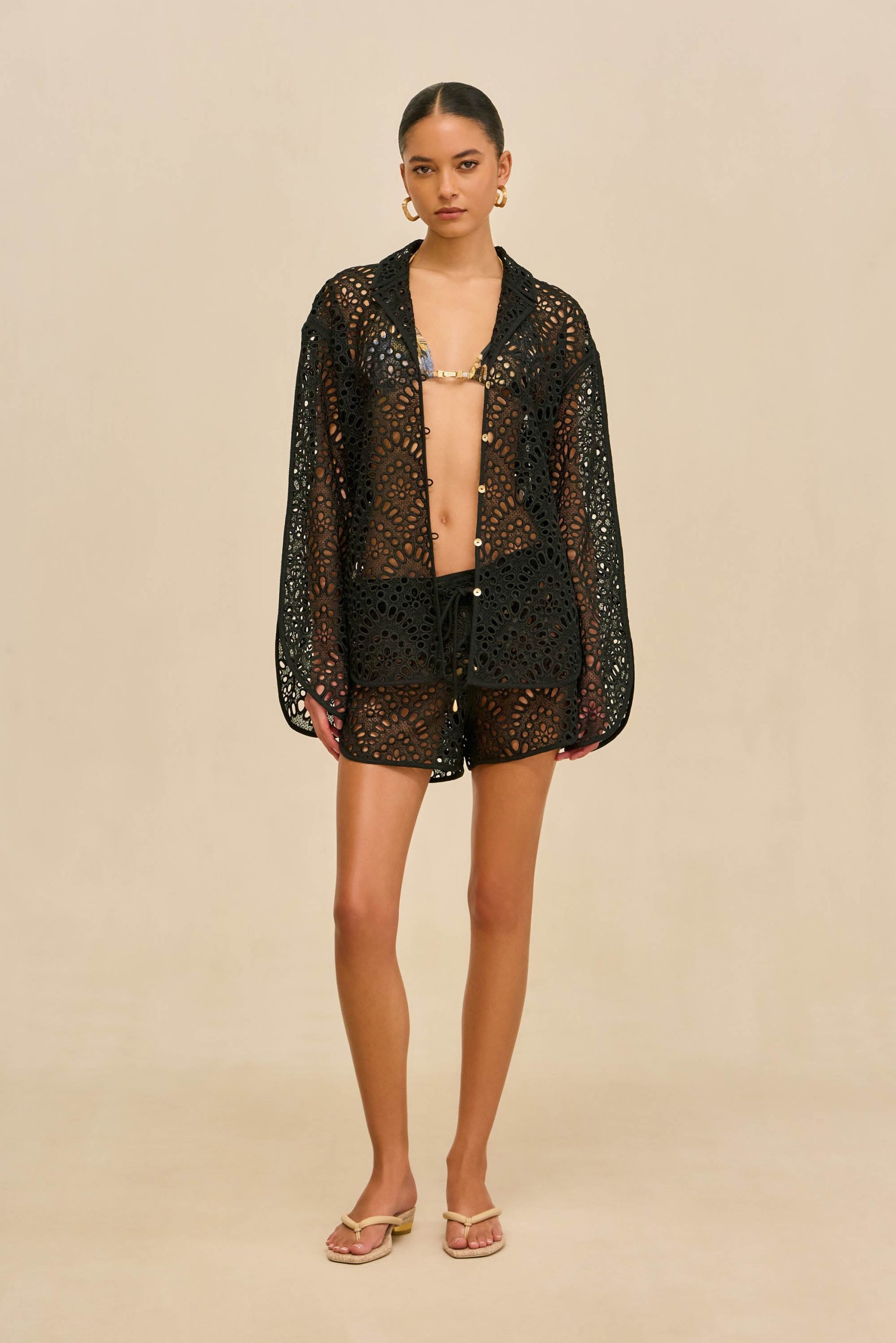 AZIZA TOP - BLACK - Image 4