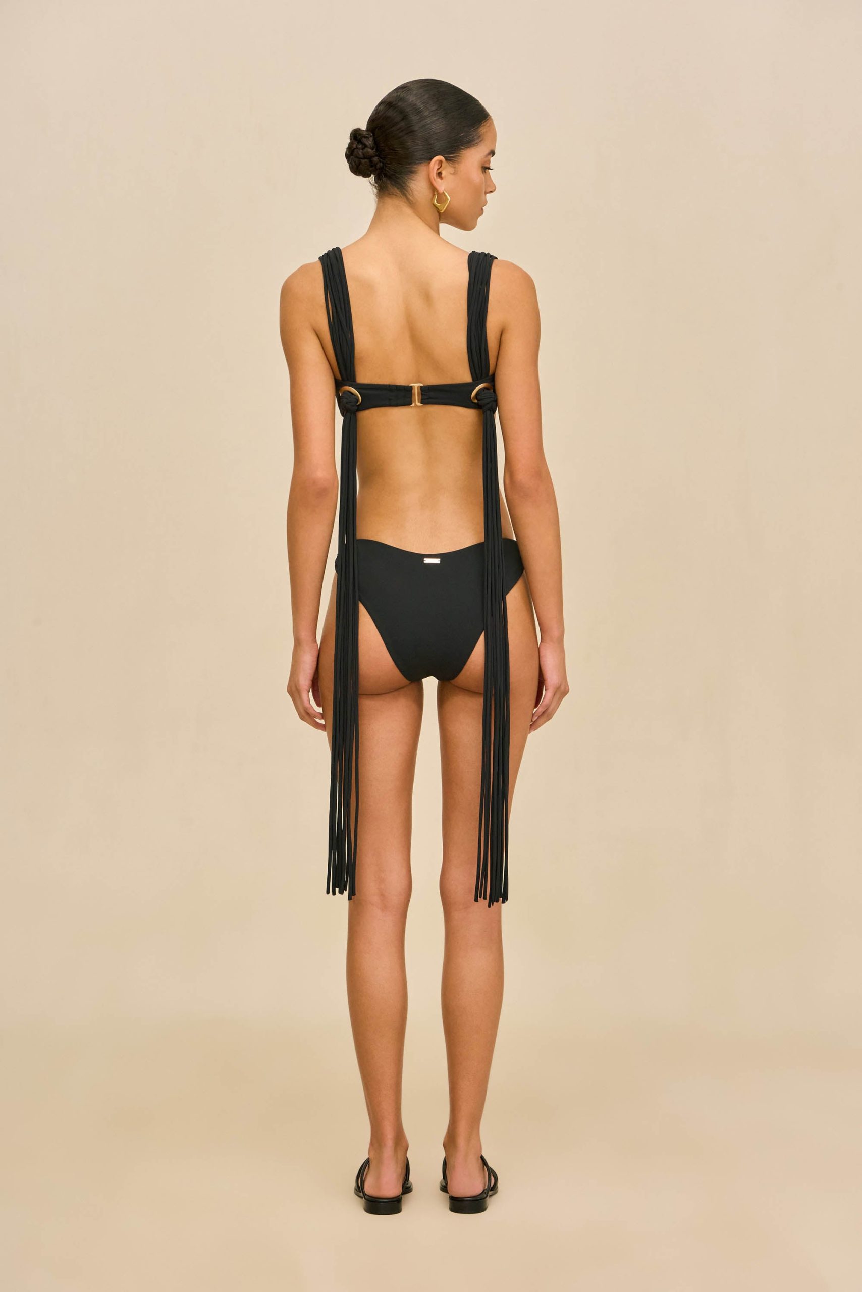 ALLIANA BIKINI TOP - BLACK - Image 6