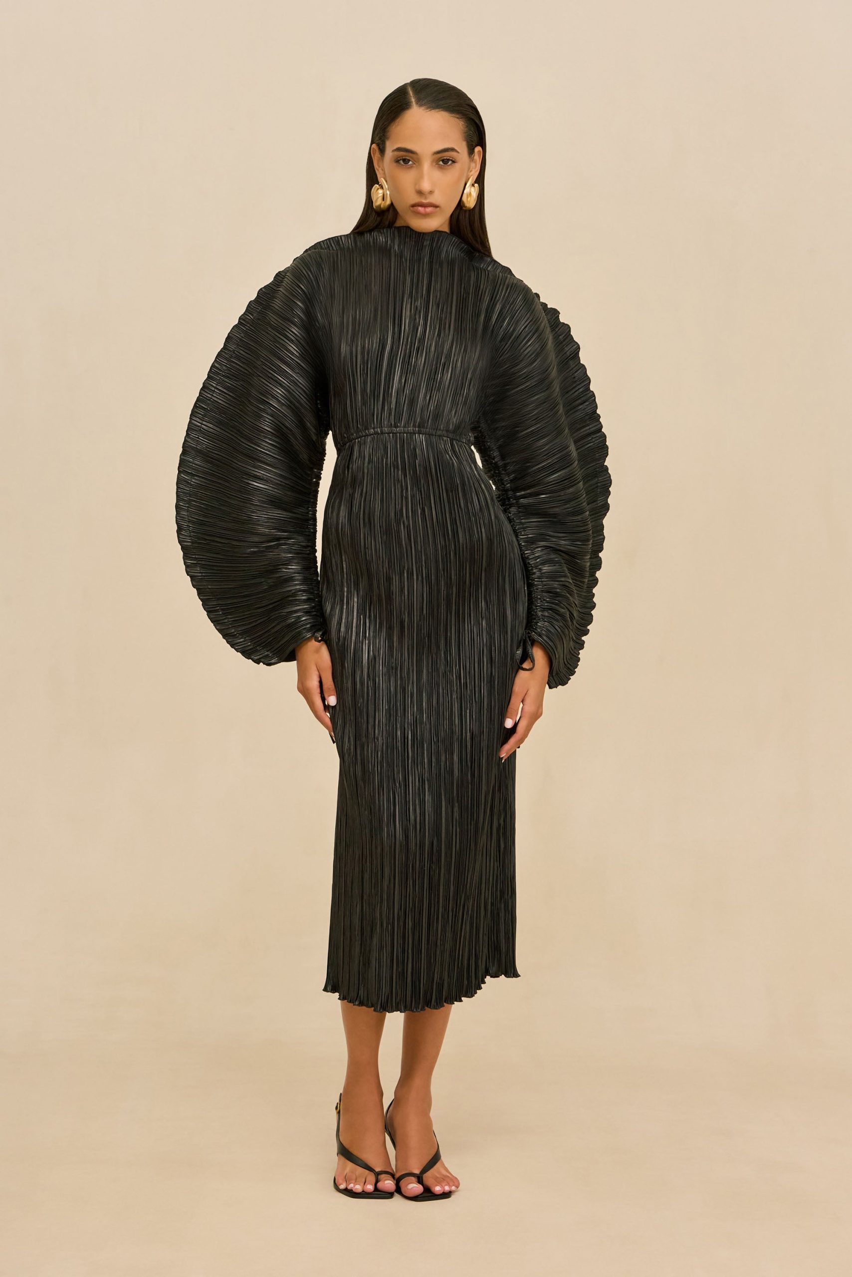 FREDA DRESS - BLACK - Image 2