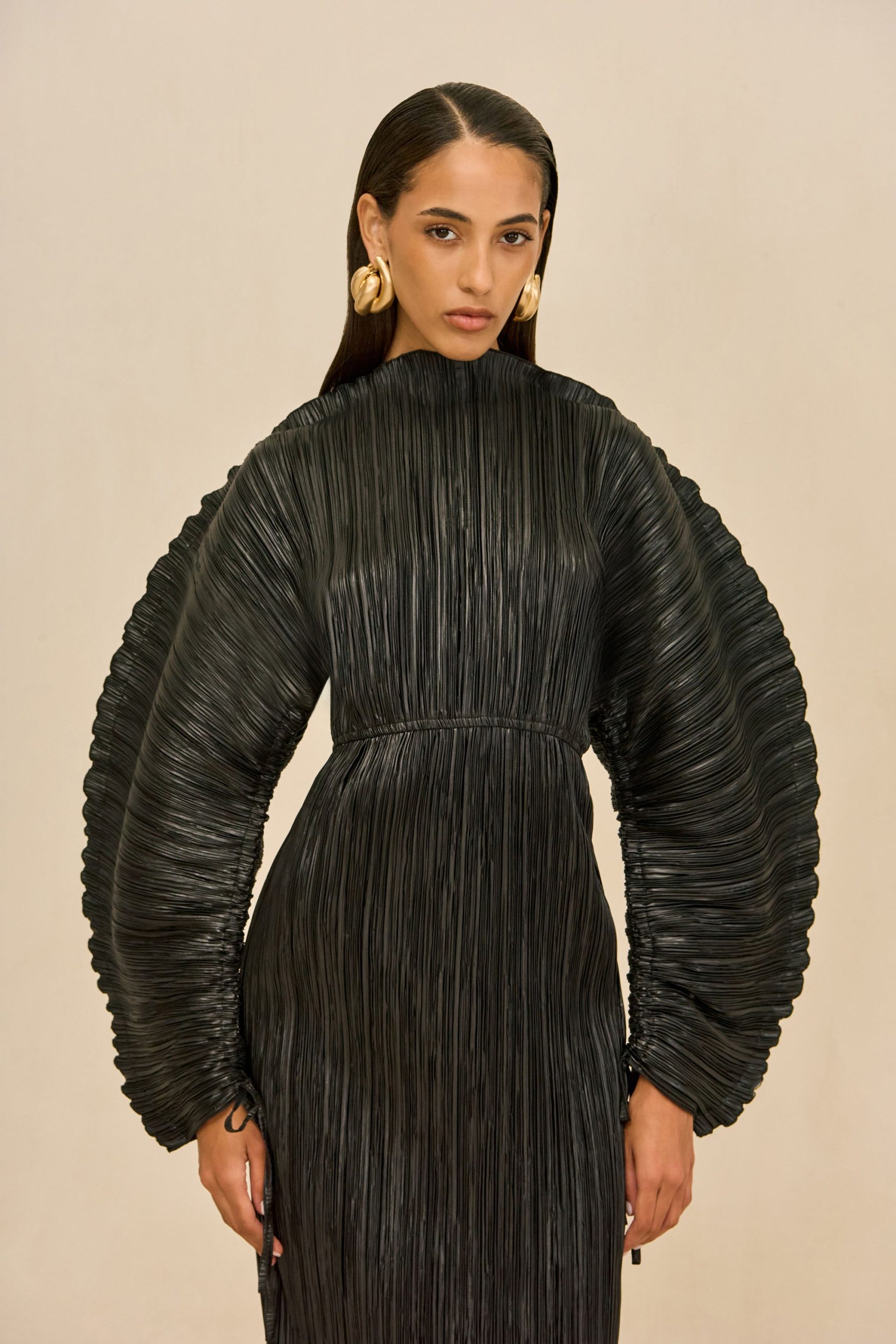 FREDA DRESS - BLACK - Image 3