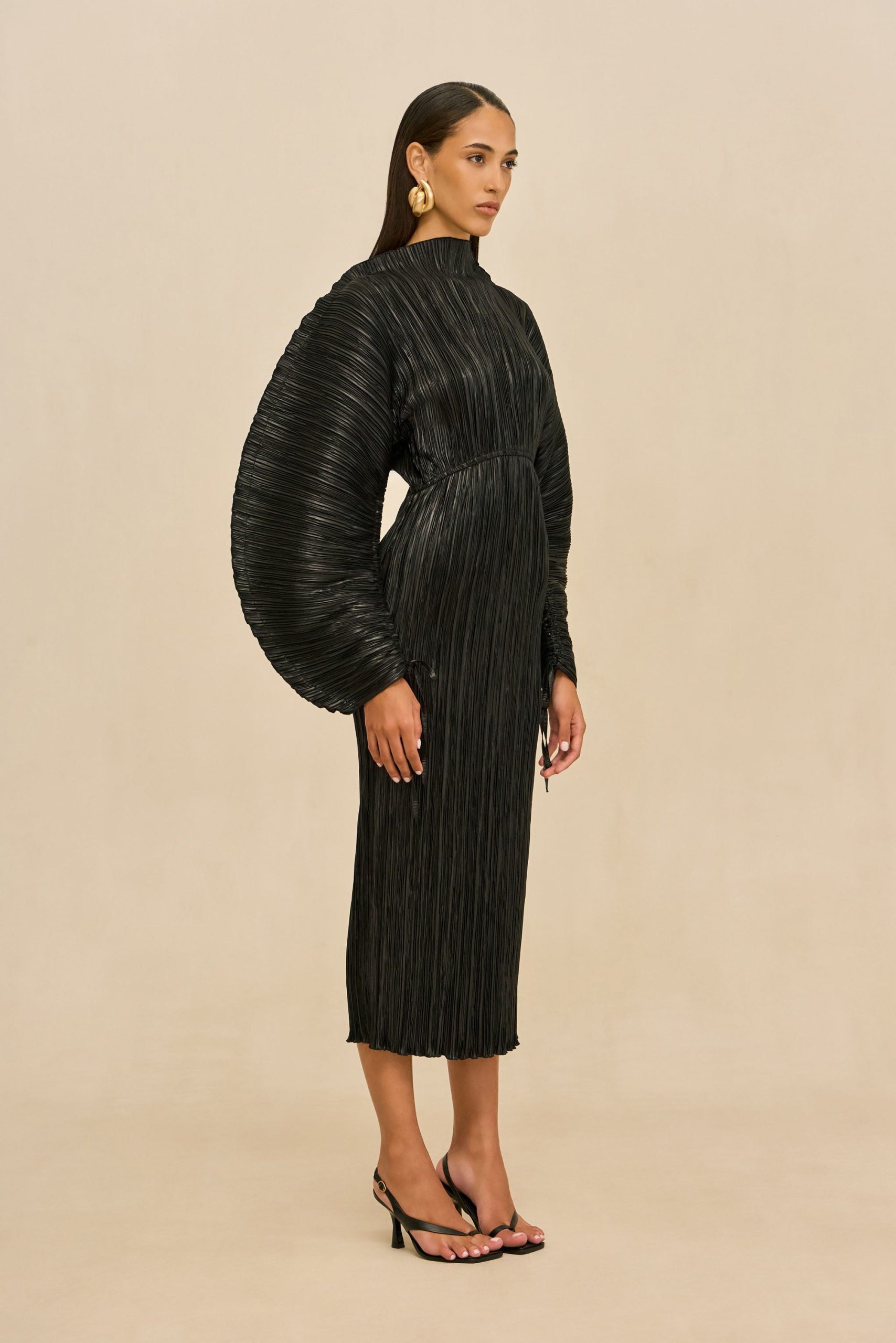 FREDA DRESS - BLACK - Image 4