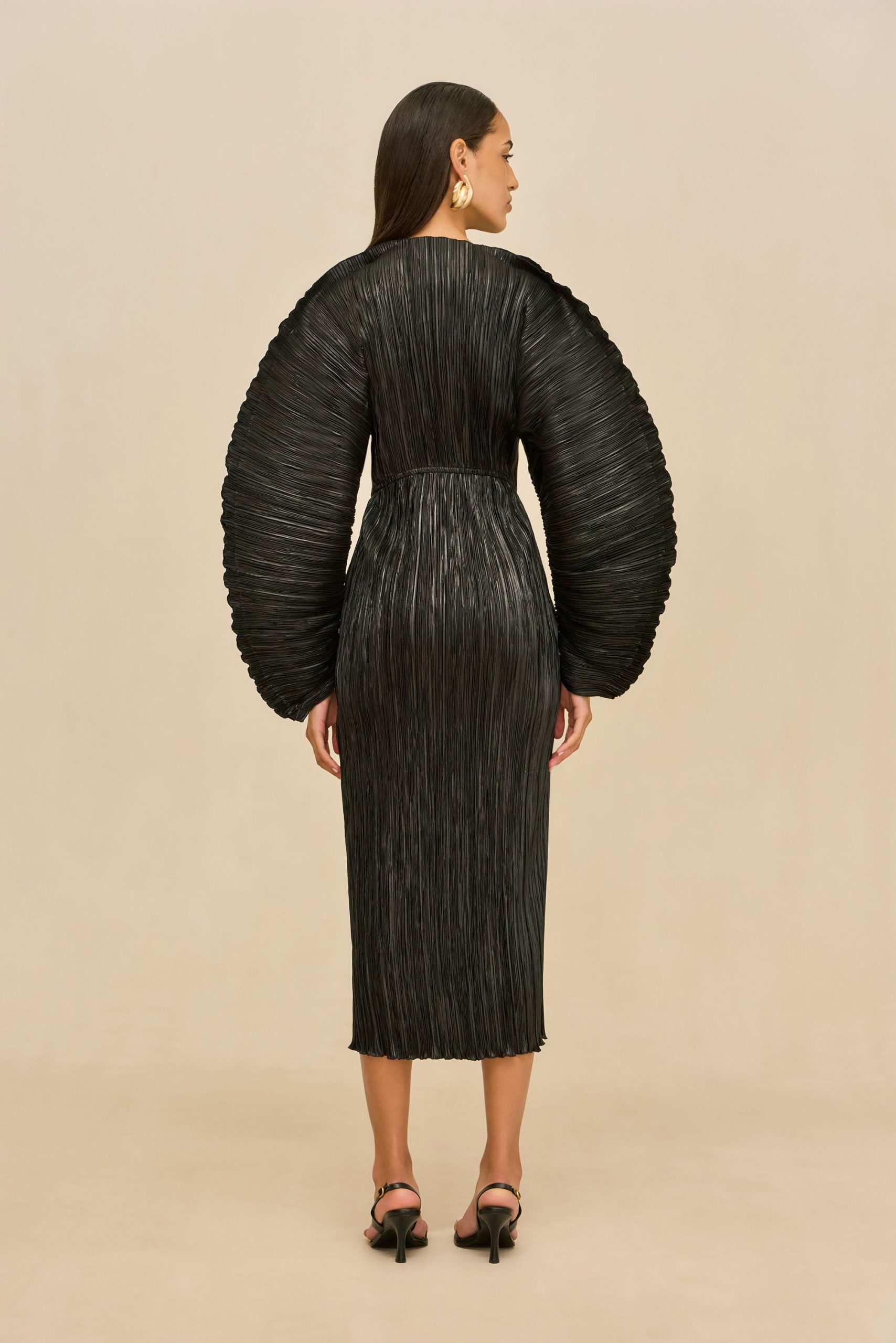 FREDA DRESS - BLACK - Image 5