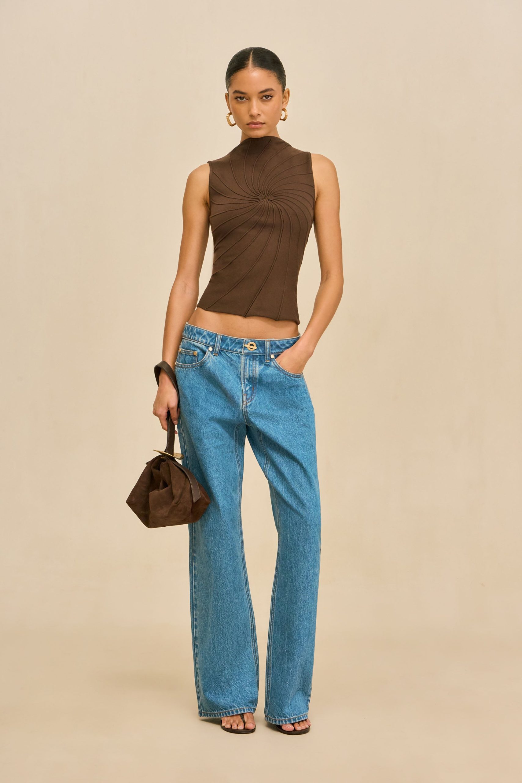 MICAH KNIT TOP - LUWAK - Image 2