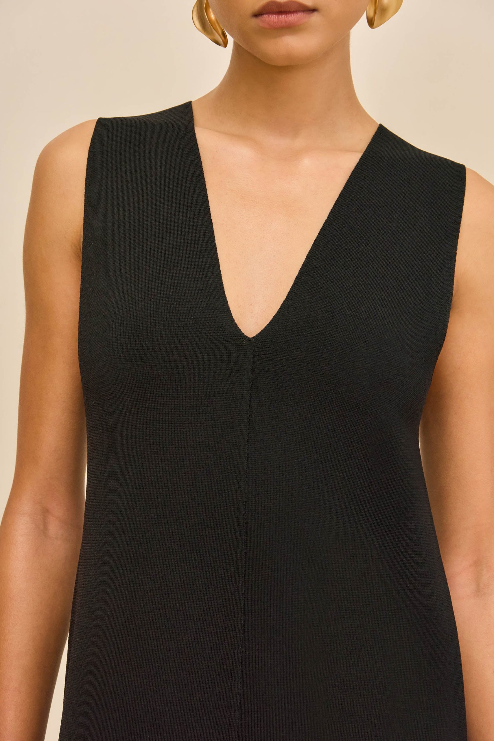 VIOLLET KNIT DRESS - BLACK - Image 2