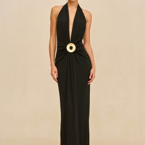 CHII GOWN - BLACK