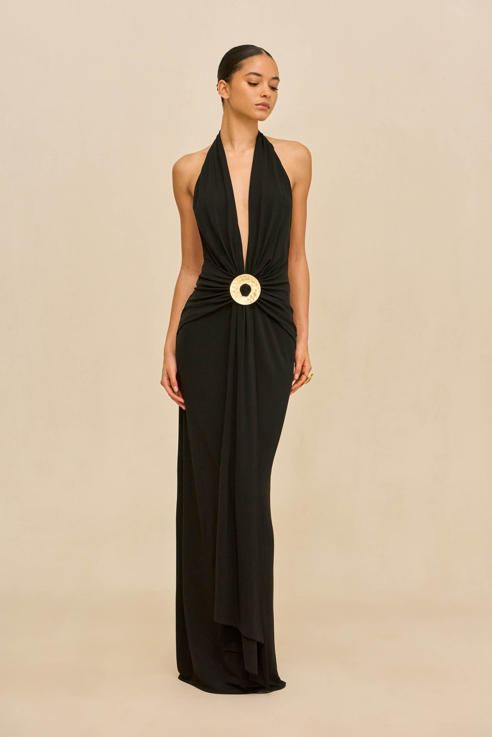 CHII GOWN - BLACK - Image 3