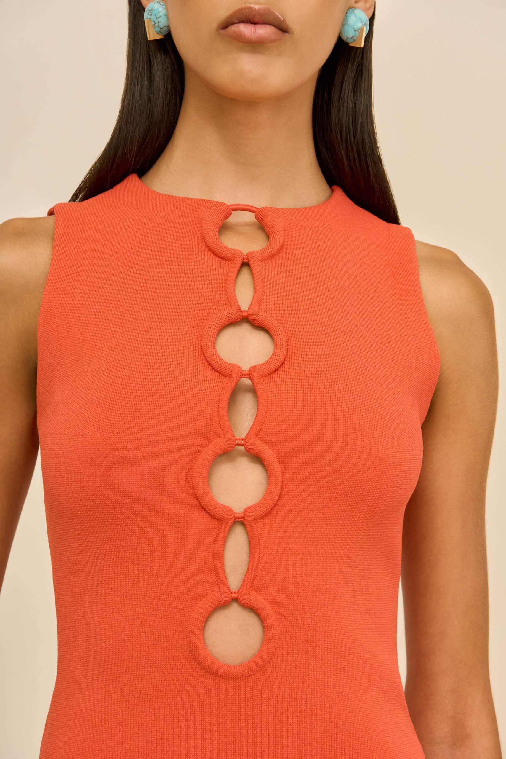 HARTLEY KNIT DRESS - CANYON - Image 4