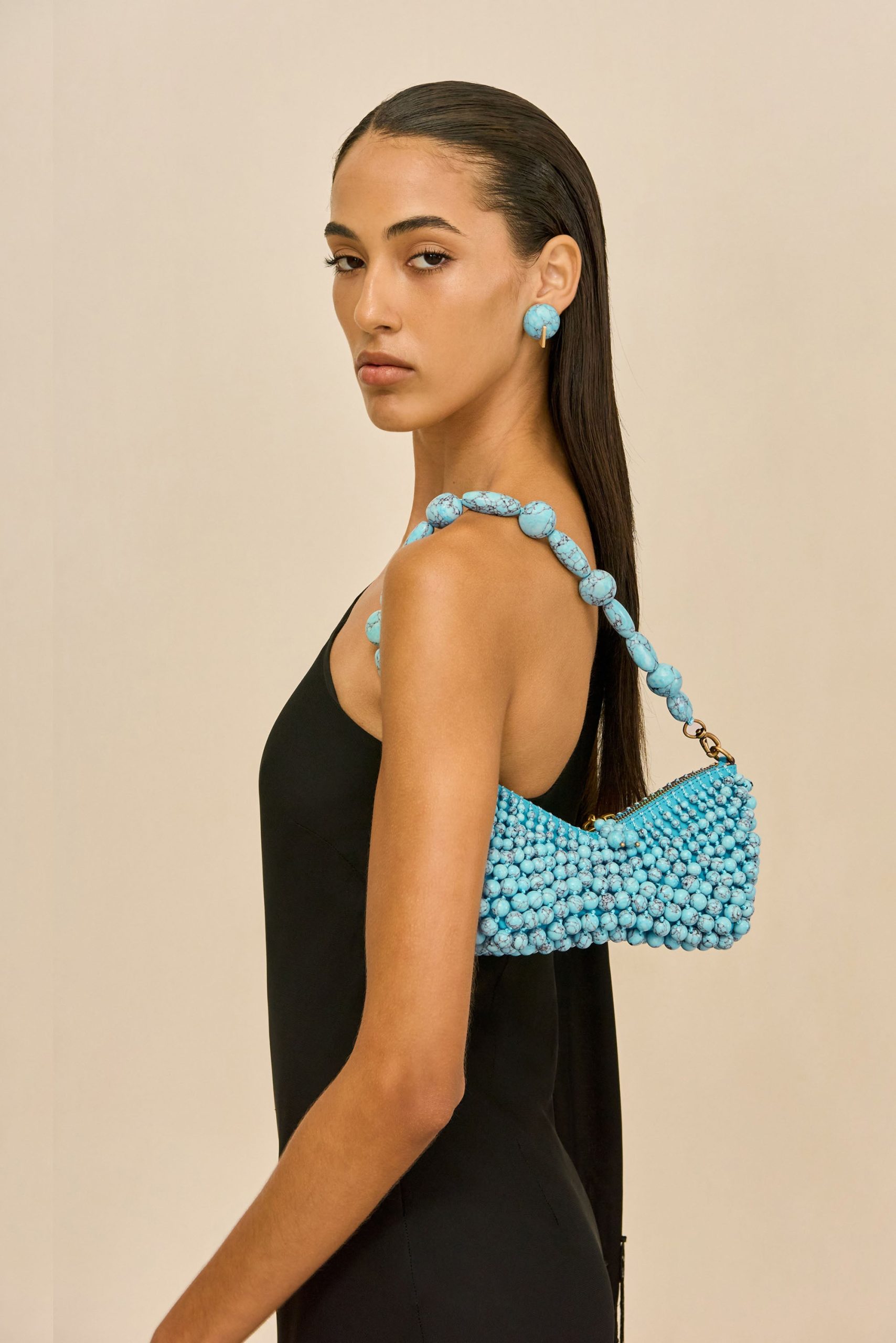 MERCIER MINI SHOULDER BAG - IBIZA TURQUOISE - Image 8