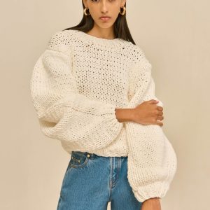 TRINA SWEATER - OFF WHITE