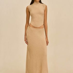 INFINITY SKIRT - SESAME