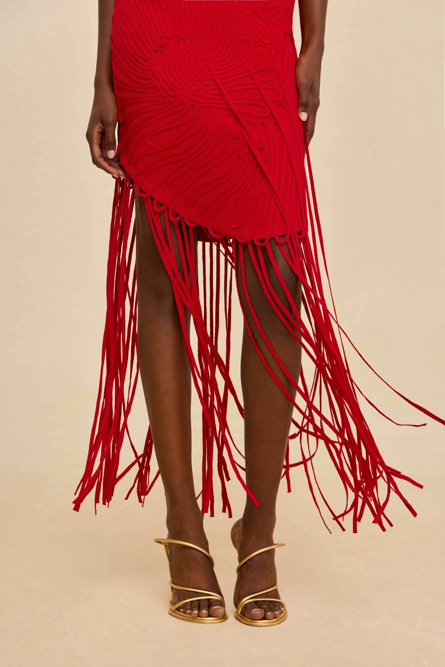 EDINA GOWN - VERMILION - Image 7