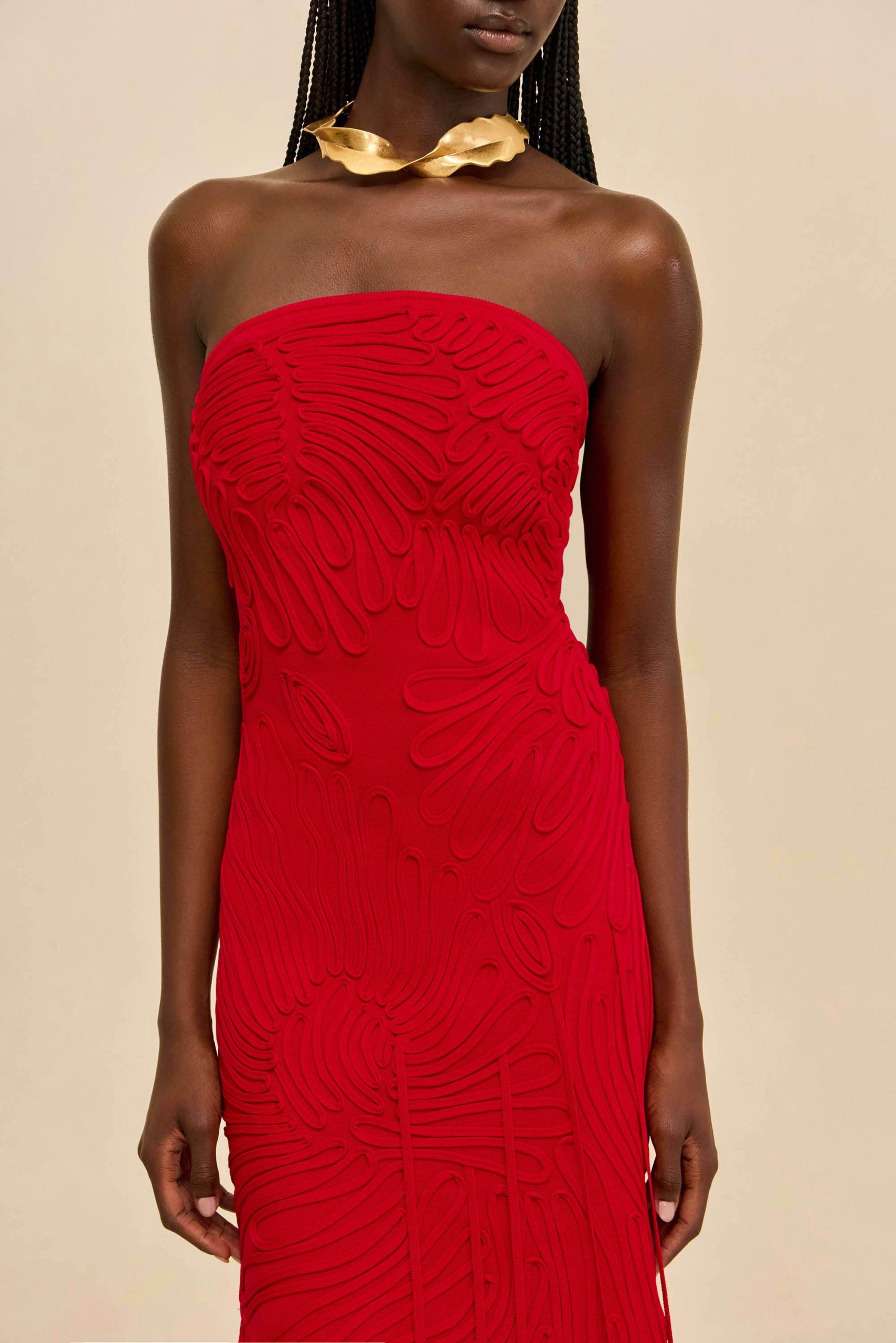EDINA GOWN - VERMILION - Image 6