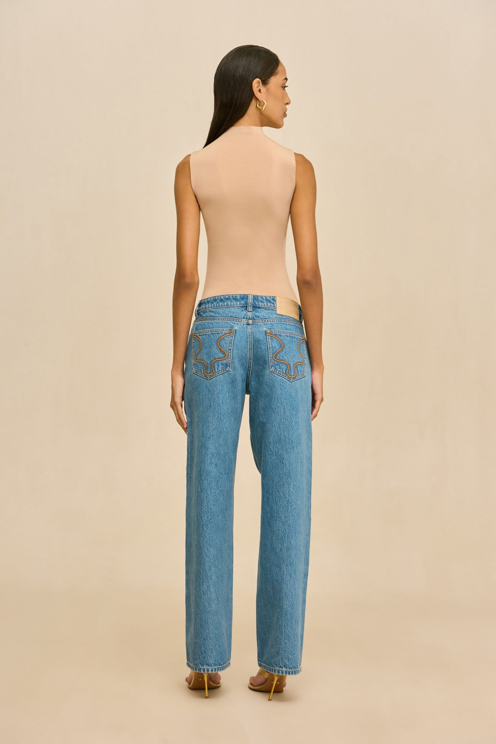 KATHERINE KNIT TOP - SESAME - Image 5