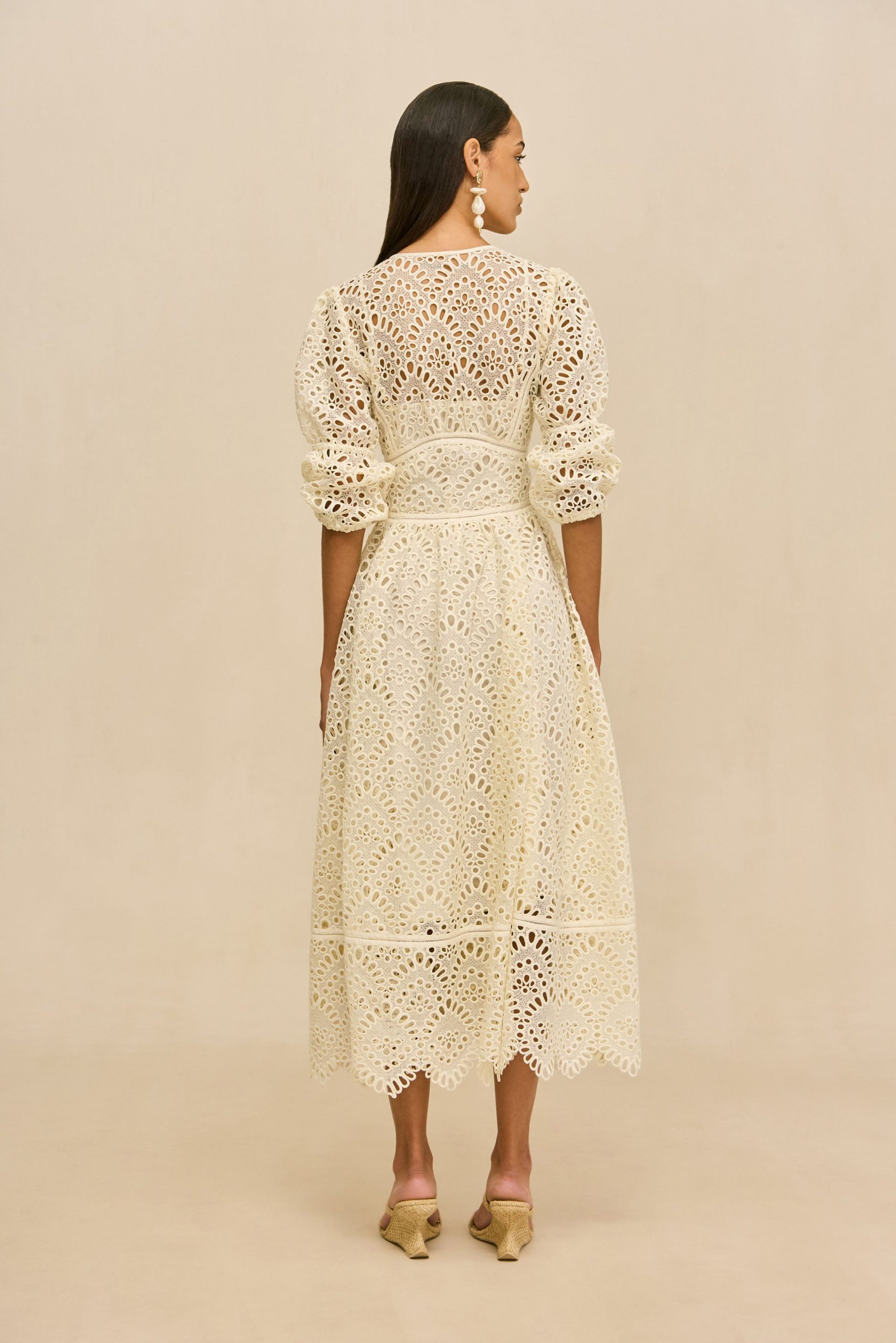 ROSALIND DRESS - OFF WHITE - Image 6