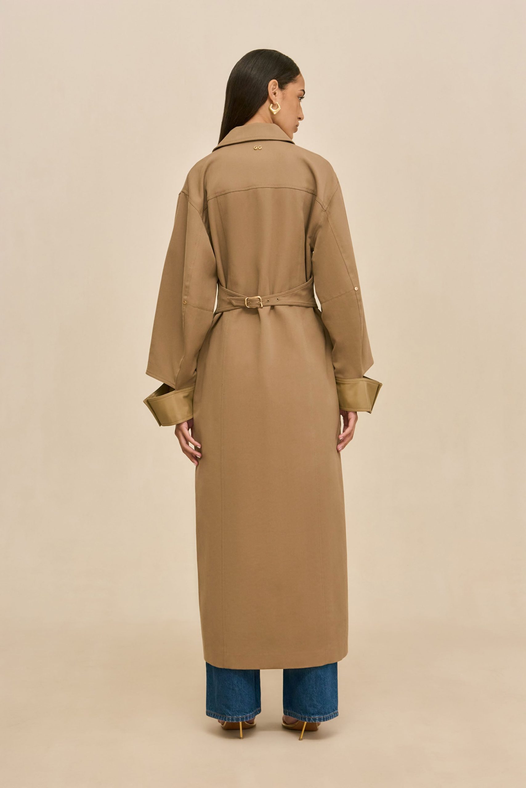 MAGDALENA TRENCH COAT - SESAME - Image 6