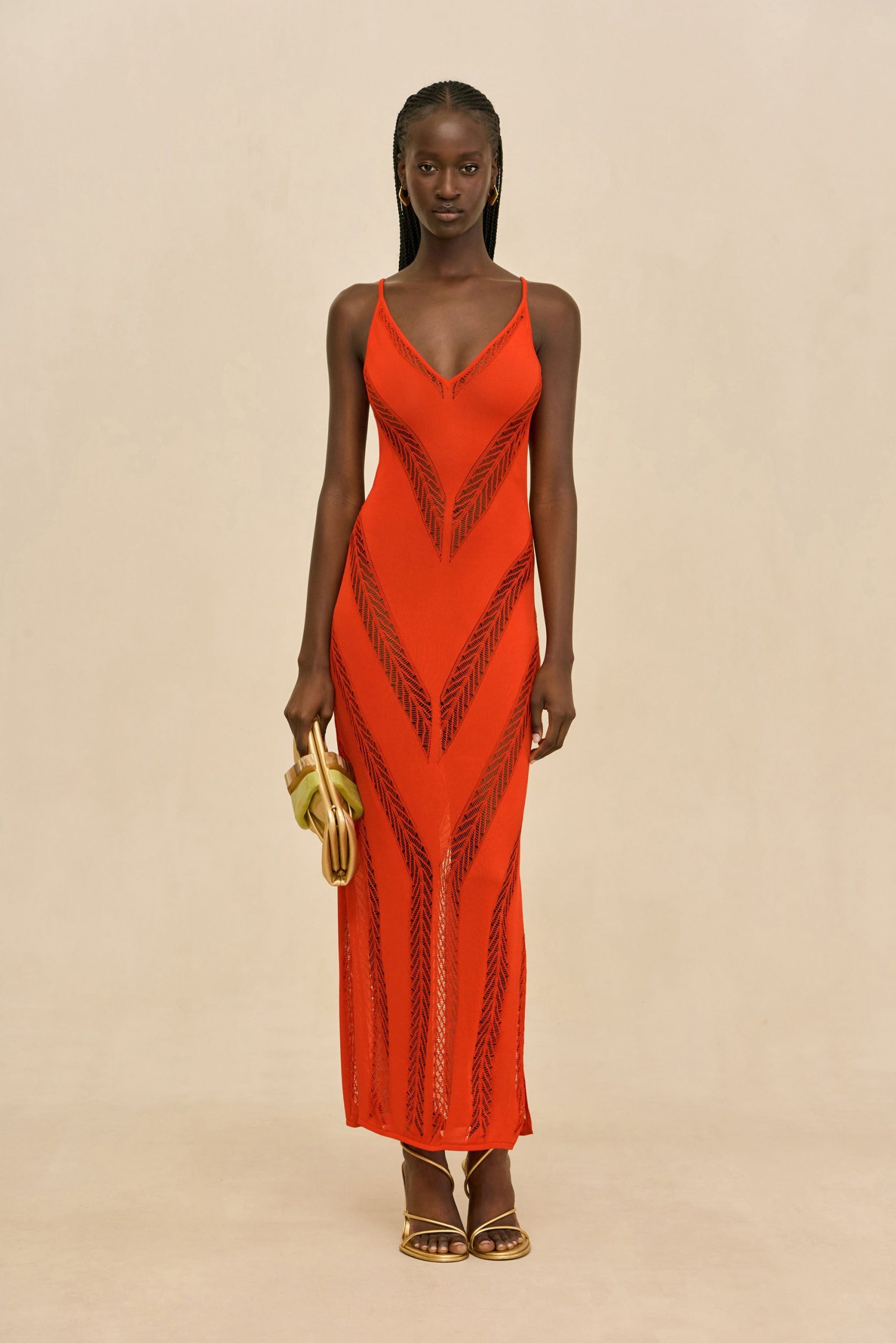 ELZA KNIT DRESS - CANYON - Image 2