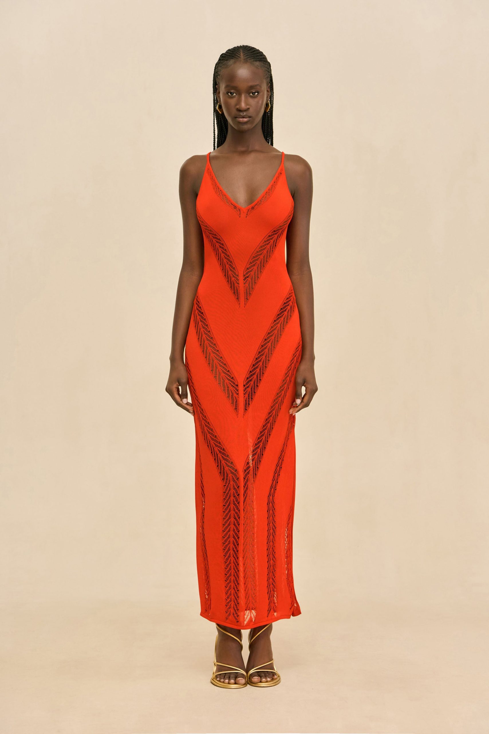 ELZA KNIT DRESS - CANYON - Image 4