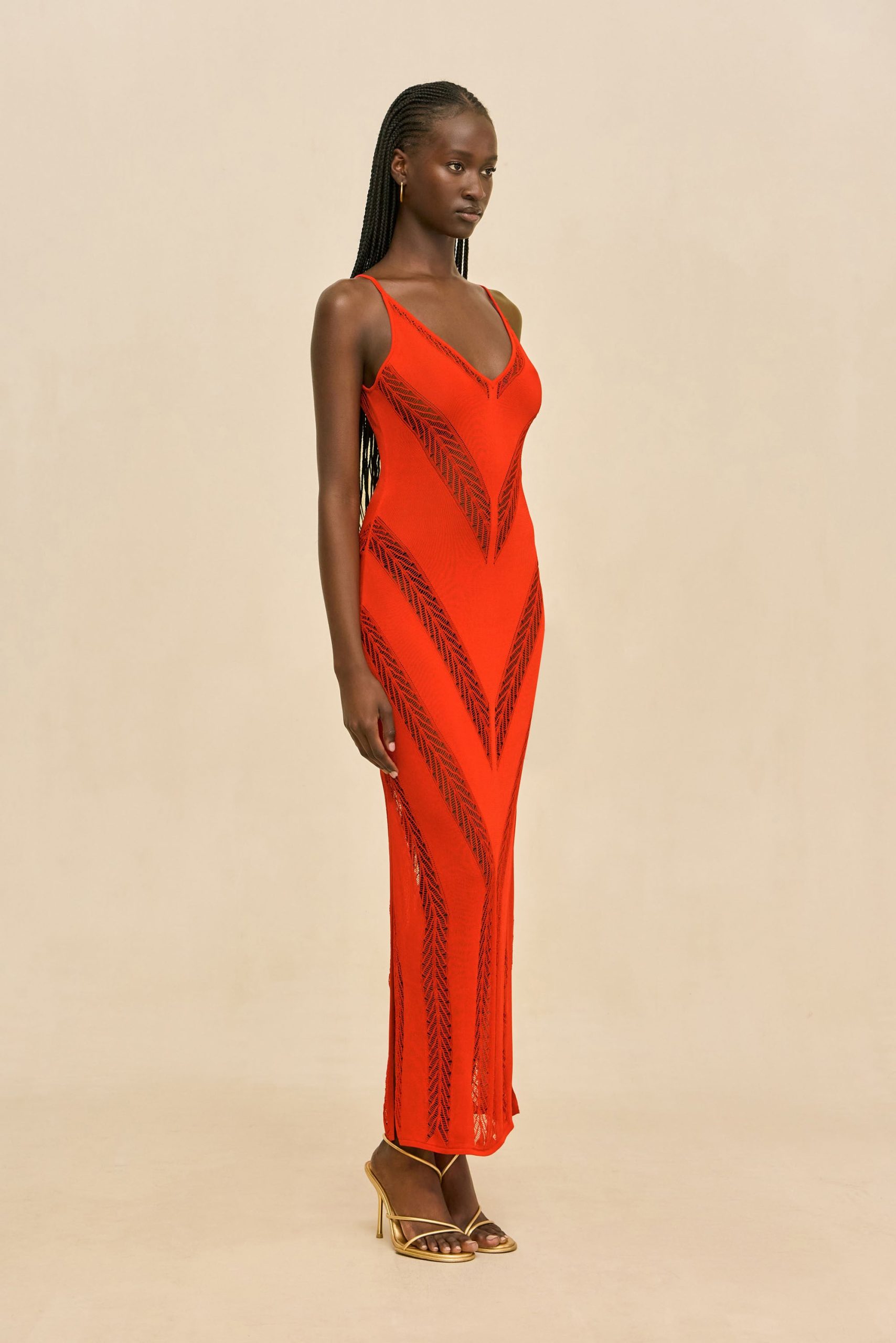 ELZA KNIT DRESS - CANYON - Image 5