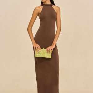CASSIDY KNIT GOWN - LUWAK