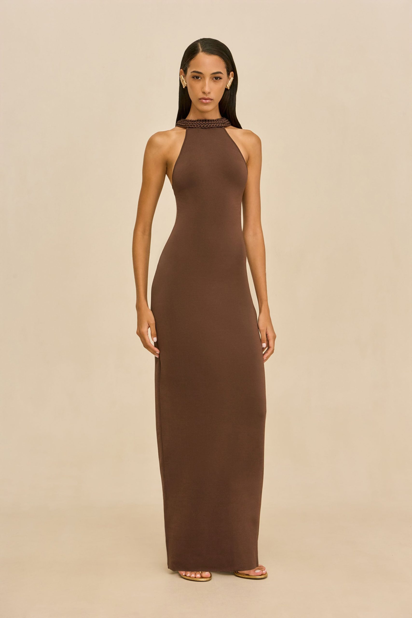 CASSIDY KNIT GOWN - LUWAK - Image 3