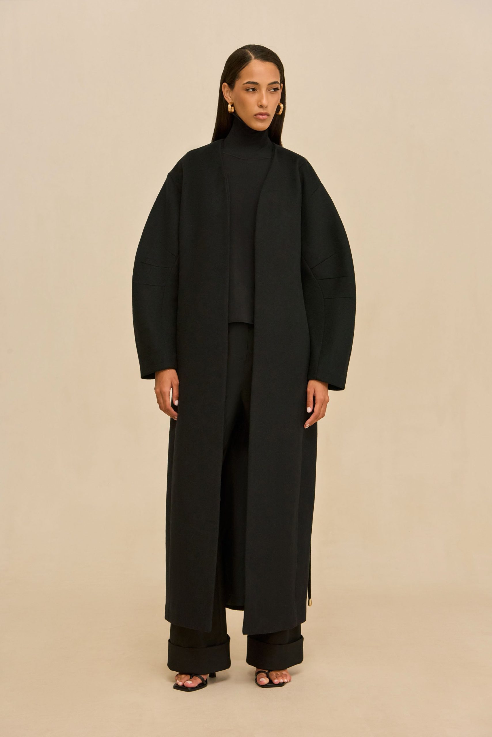 BRUNELLA COAT - BLACK - Image 6