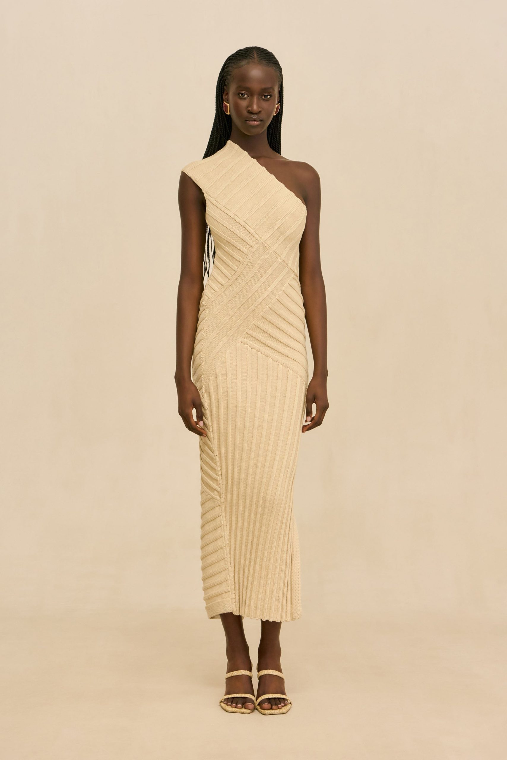 CIELO KNIT DRESS - BEACH - Image 2