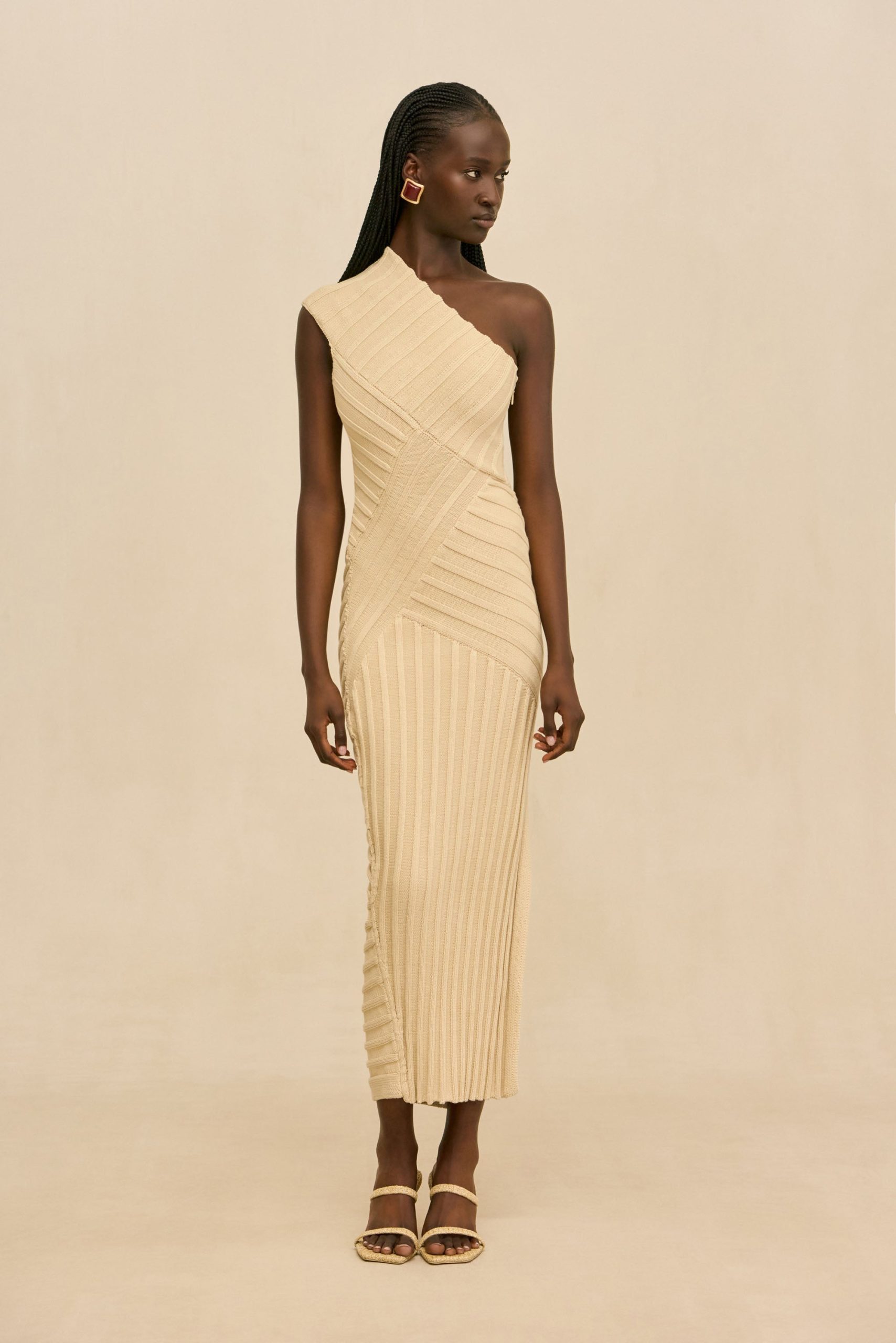 CIELO KNIT DRESS - BEACH