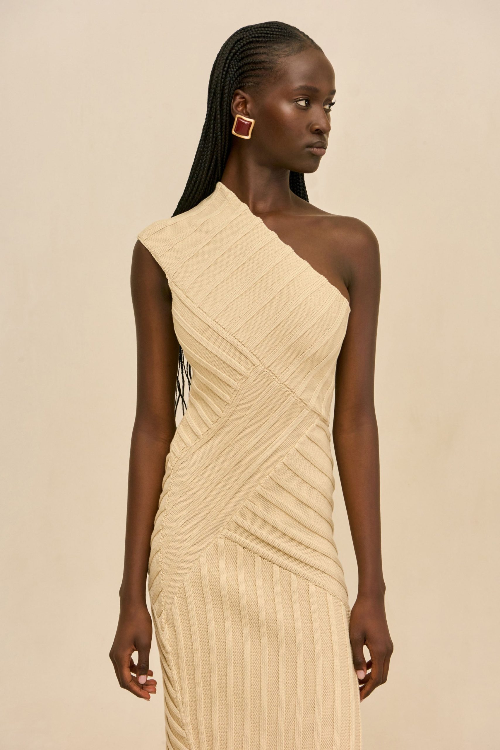 CIELO KNIT DRESS - BEACH - Image 3