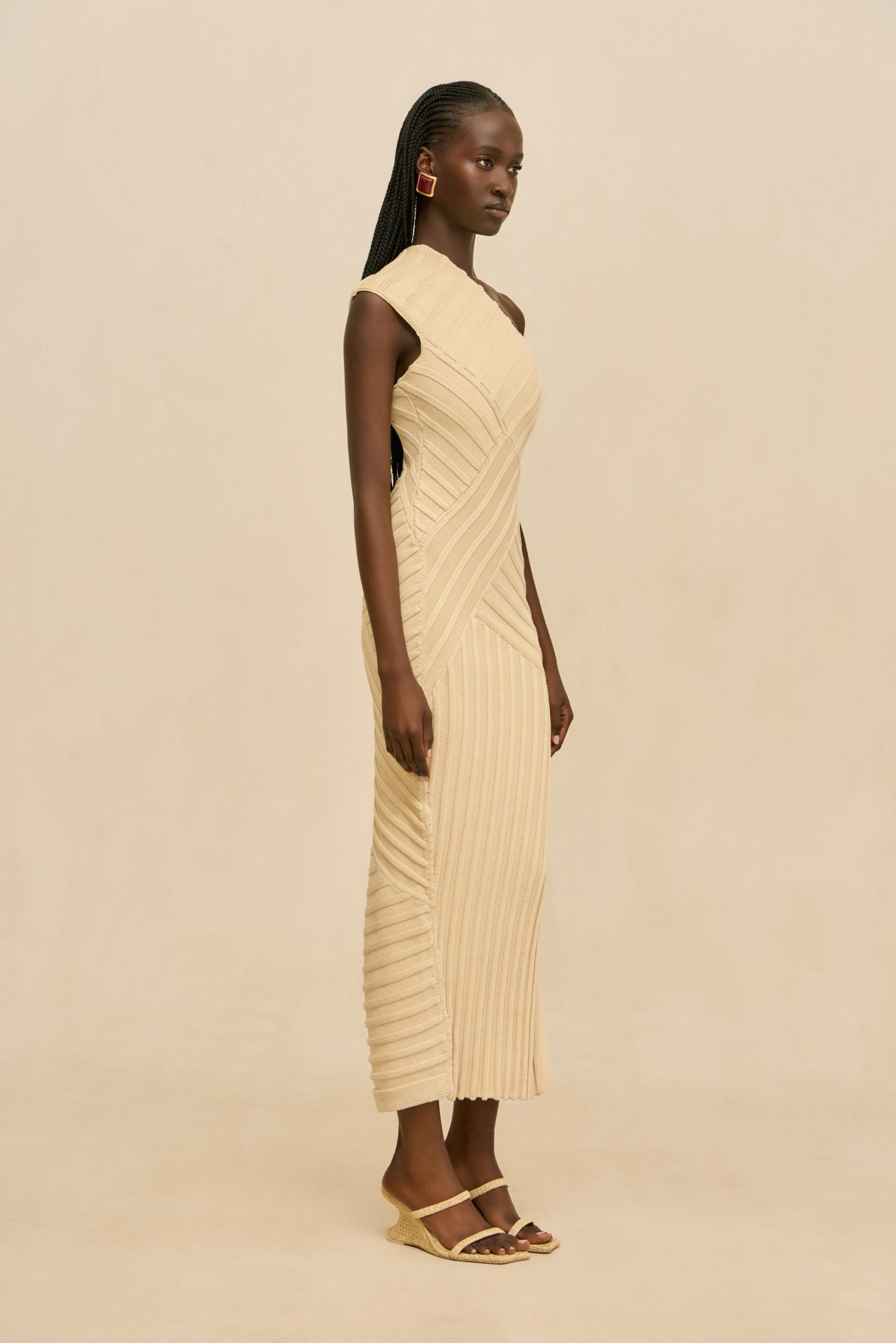 CIELO KNIT DRESS - BEACH - Image 6