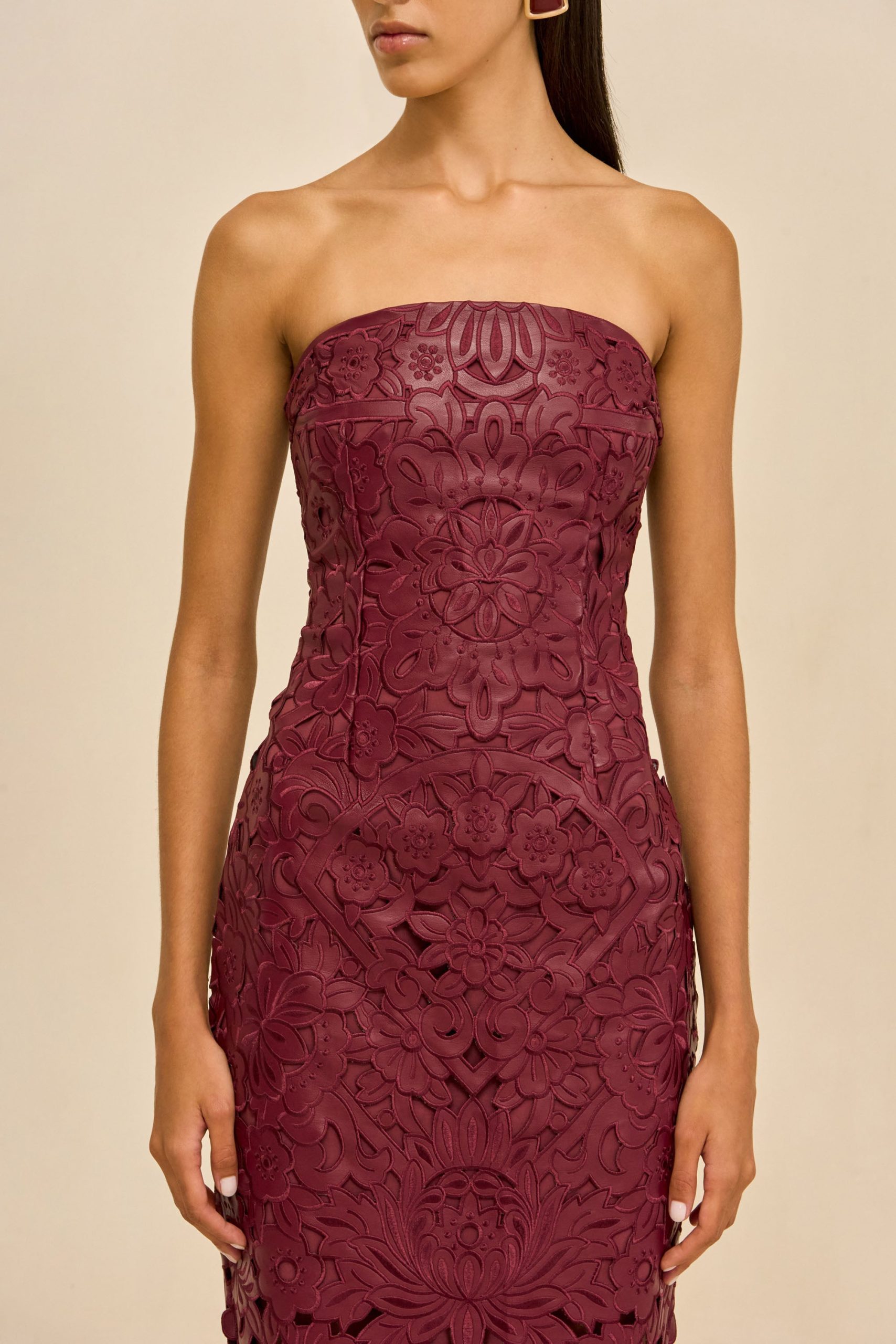 RAYLENE GOWN - CHIANTI - Image 3