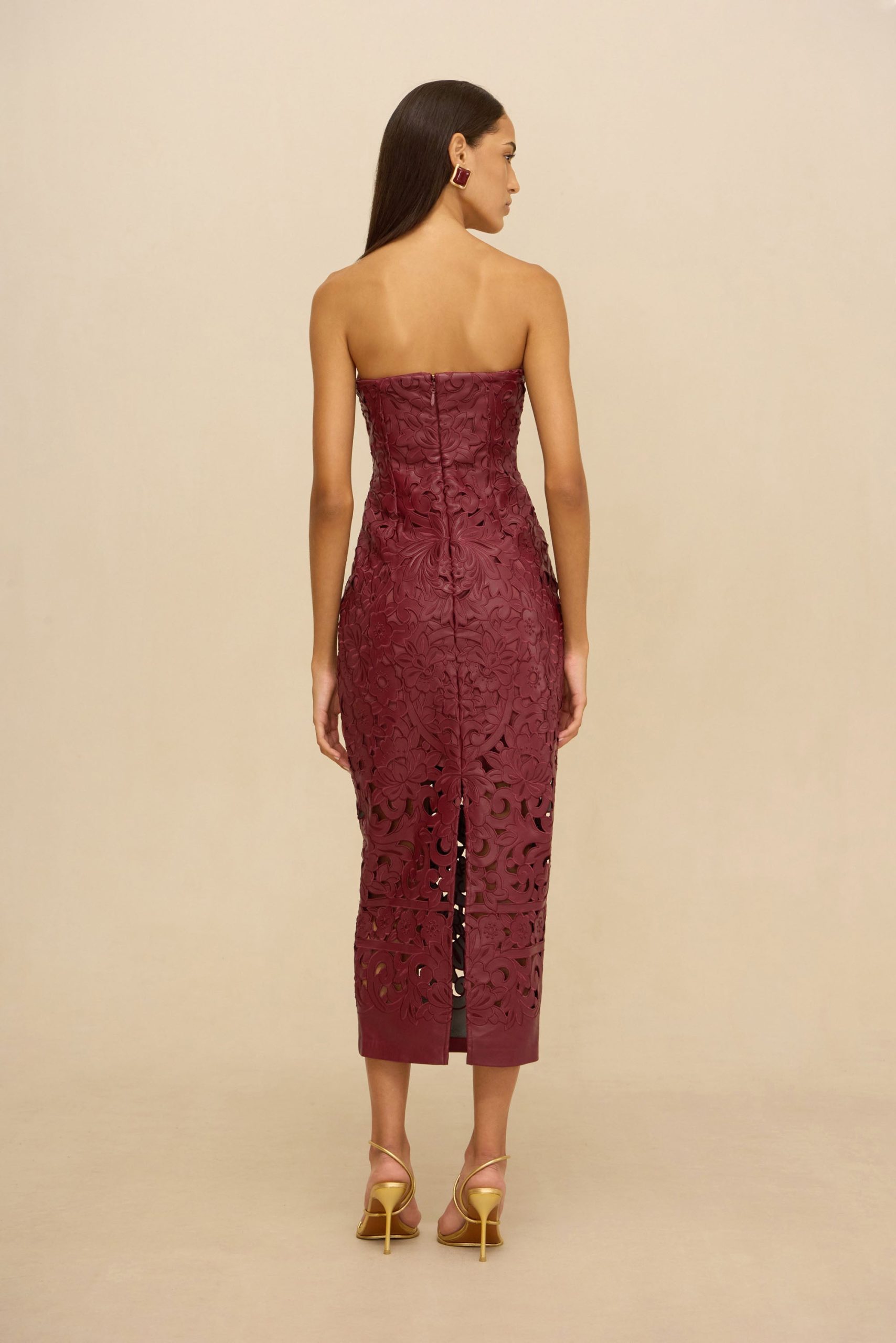 RAYLENE GOWN - CHIANTI - Image 6