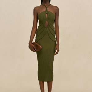 AVERY KNIT DRESS - SERPENT