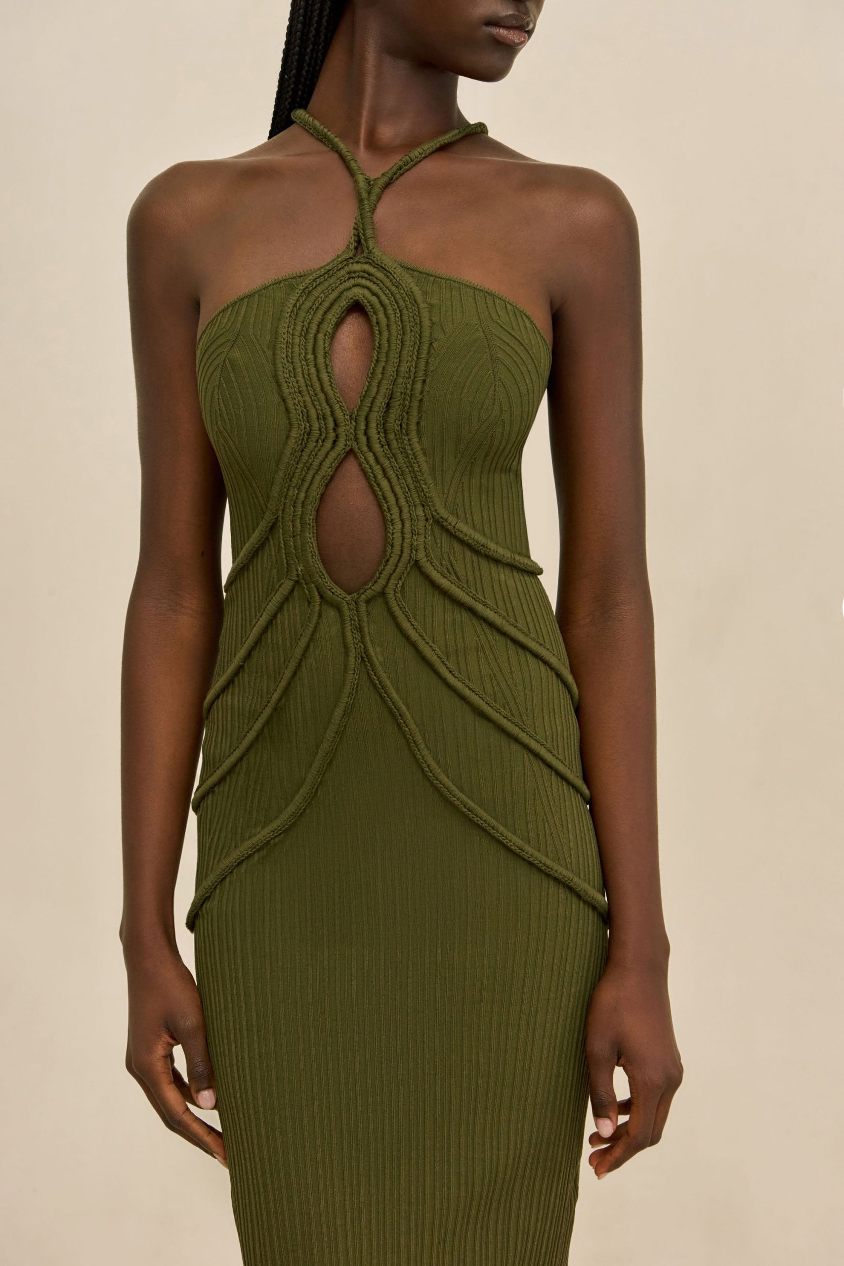 AVERY KNIT DRESS - SERPENT - Image 3