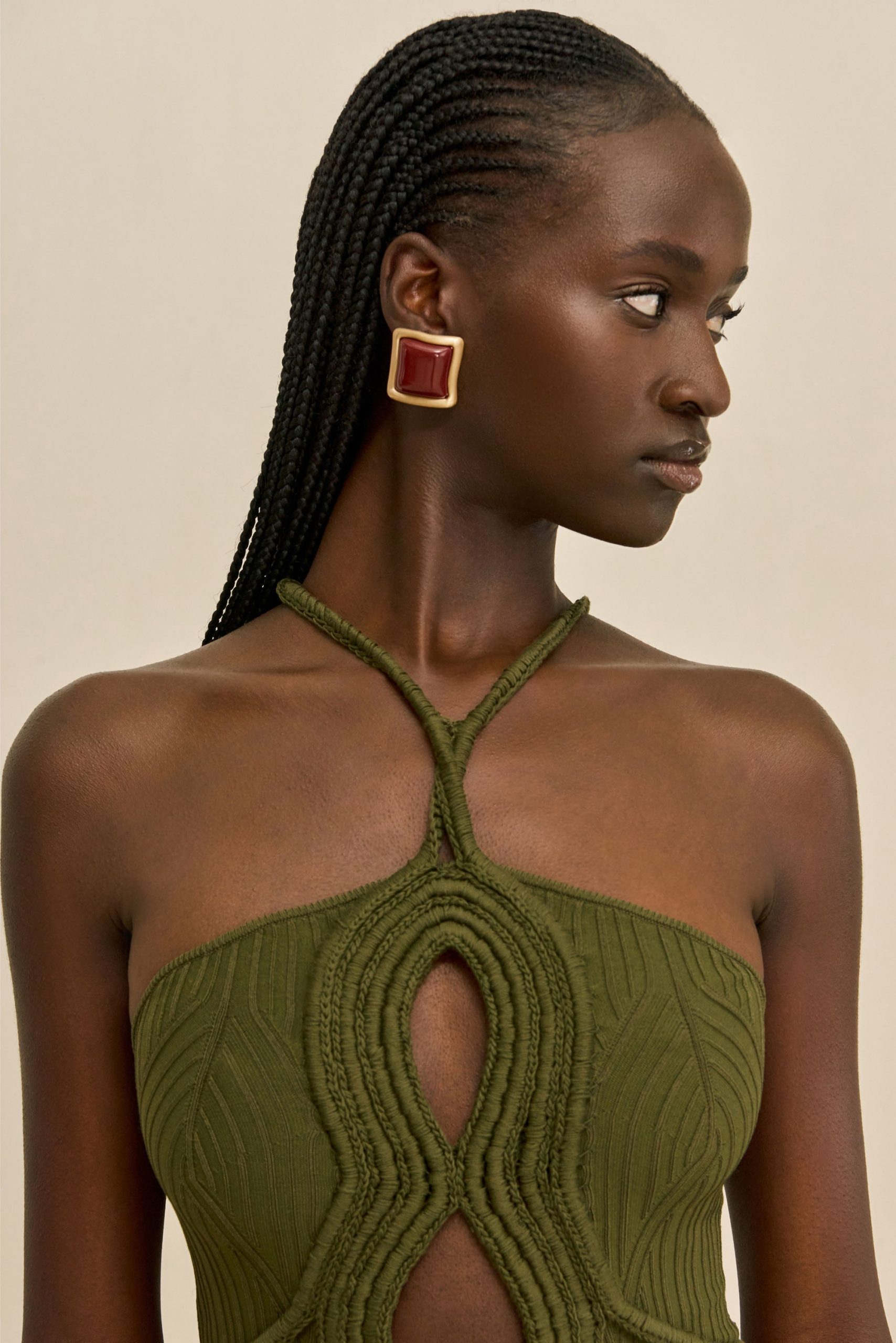 AVERY KNIT DRESS - SERPENT - Image 5