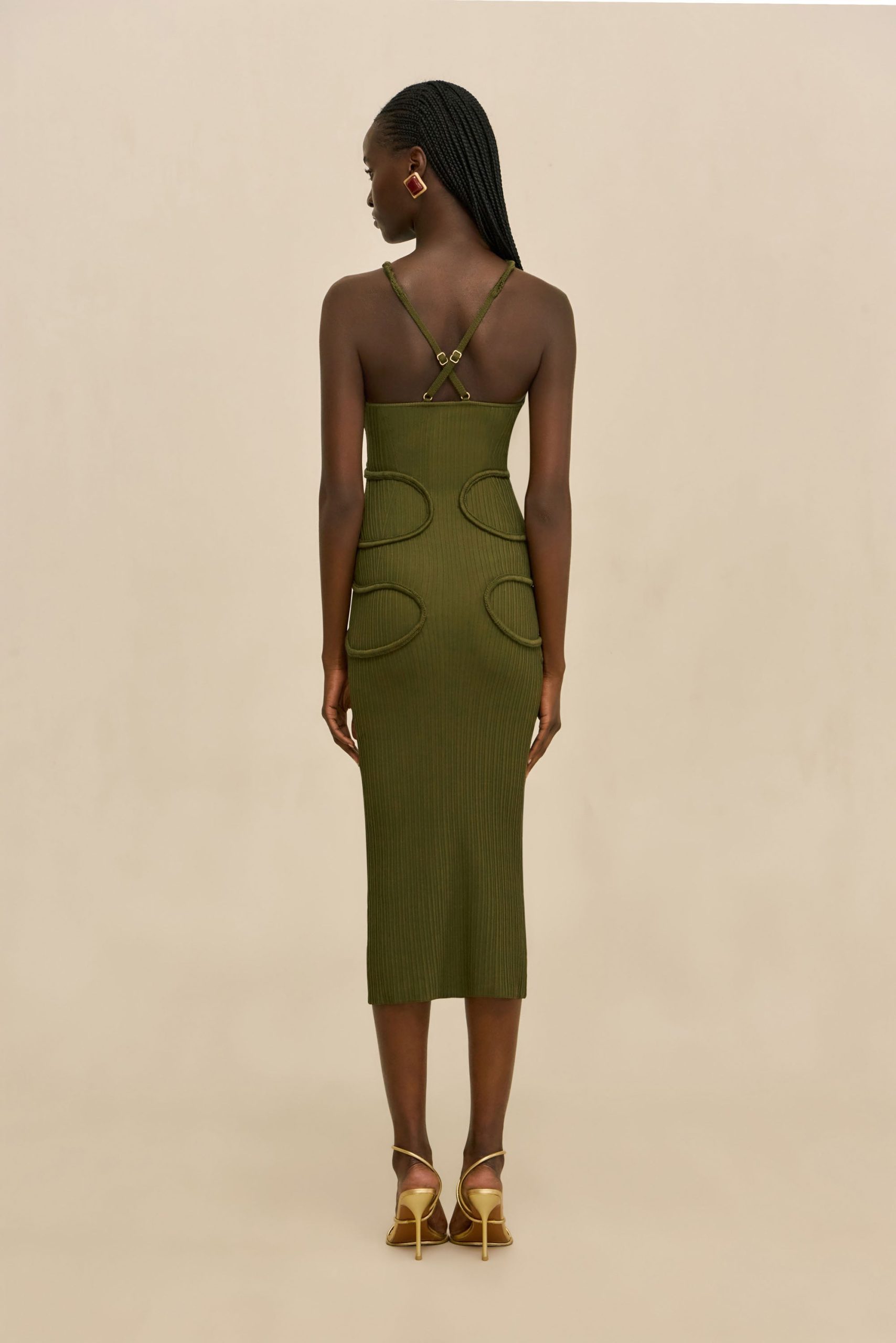 AVERY KNIT DRESS - SERPENT - Image 7