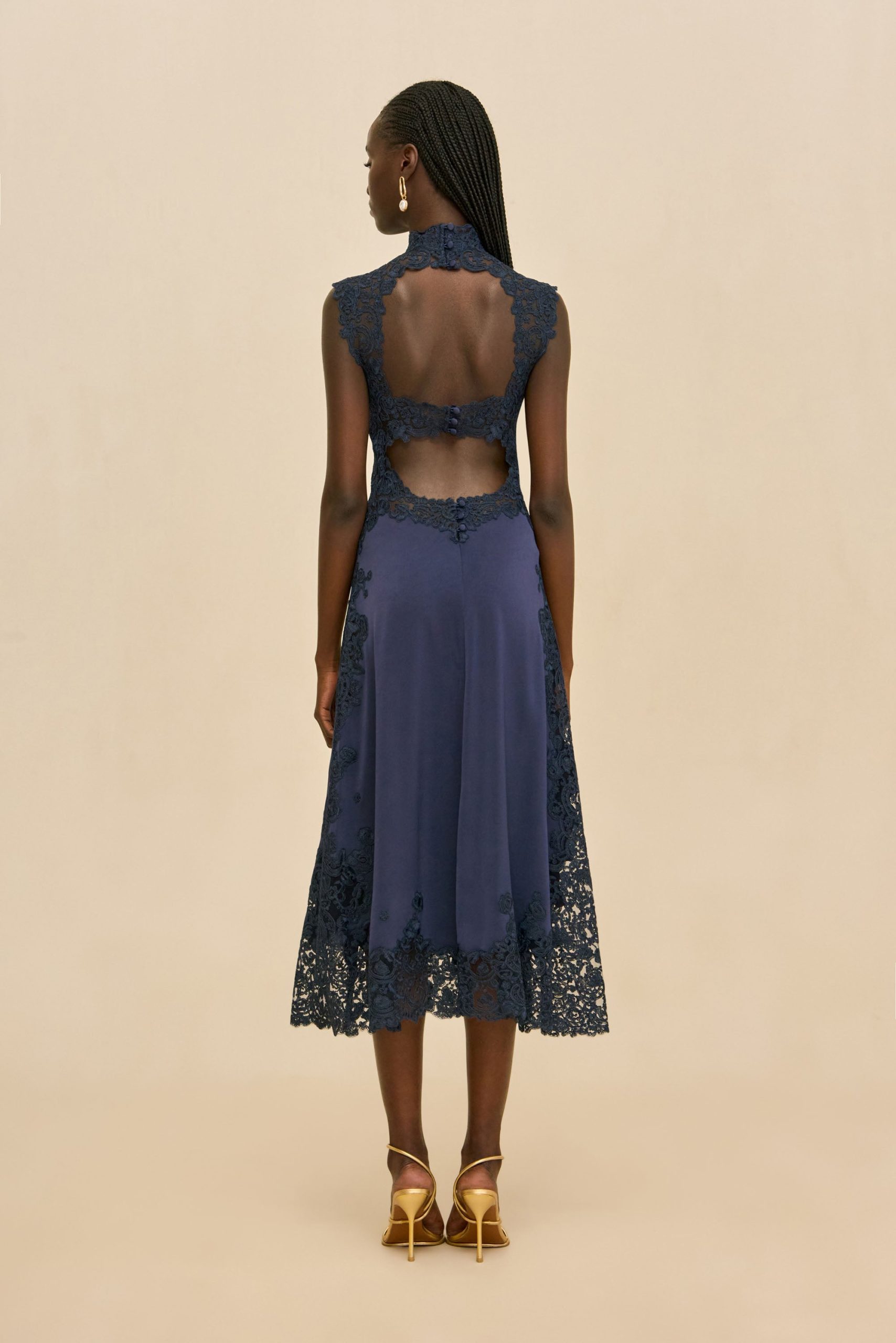ANIMA DRESS - DEEP LAKE - Image 3