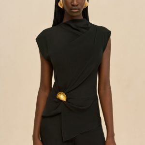 ESMIA TOP - BLACK