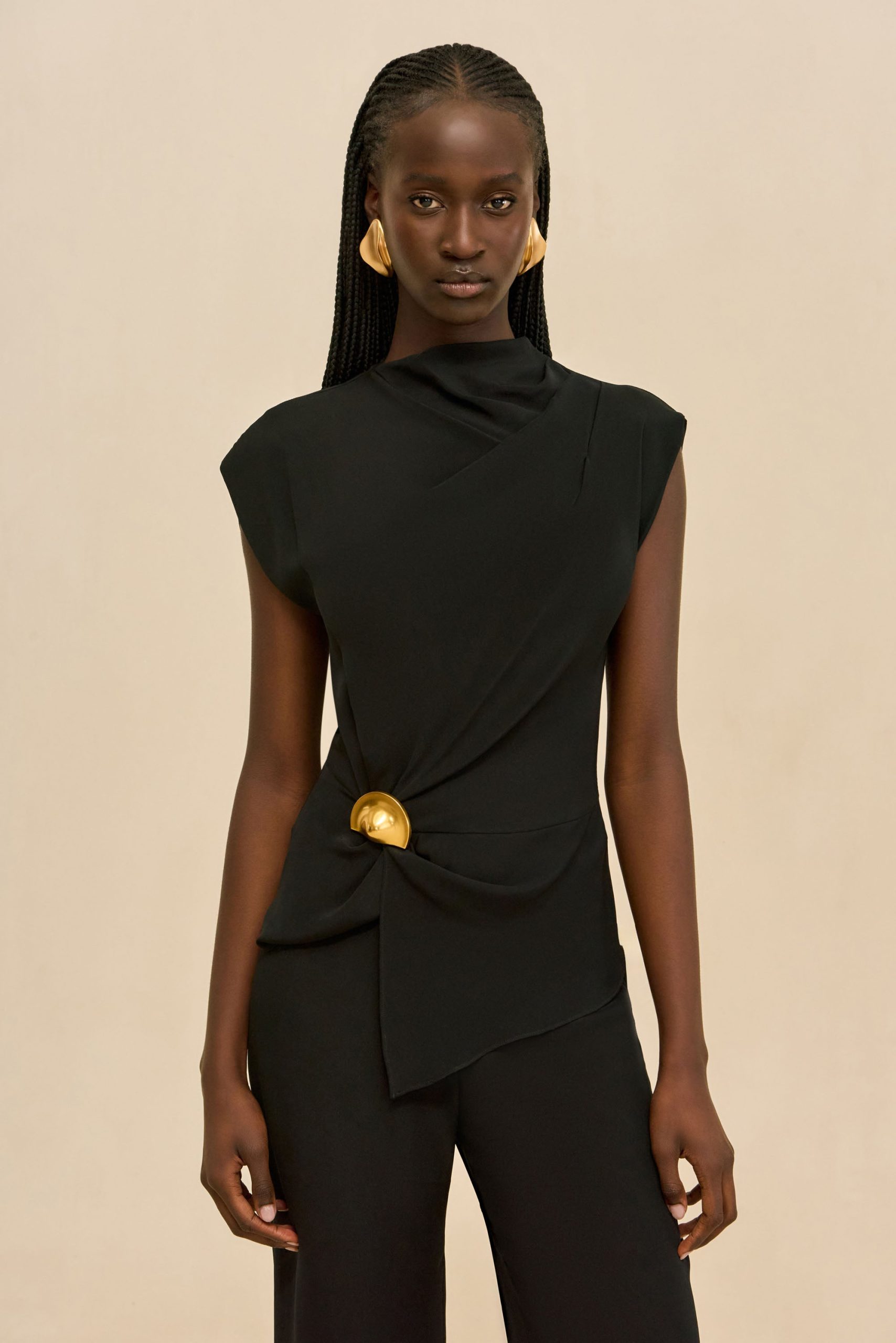 ESMIA TOP - BLACK
