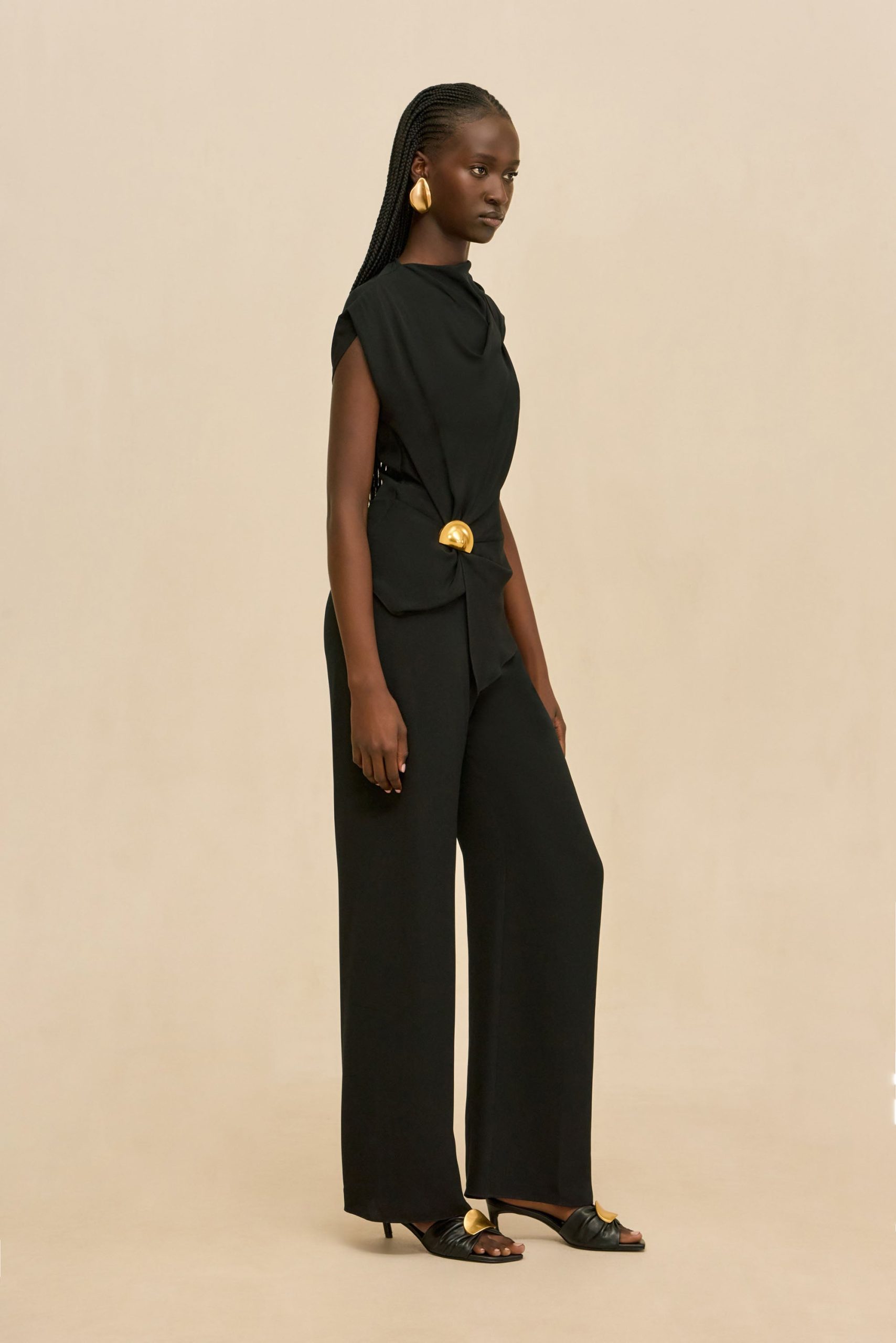 ESMIA TOP - BLACK - Image 4