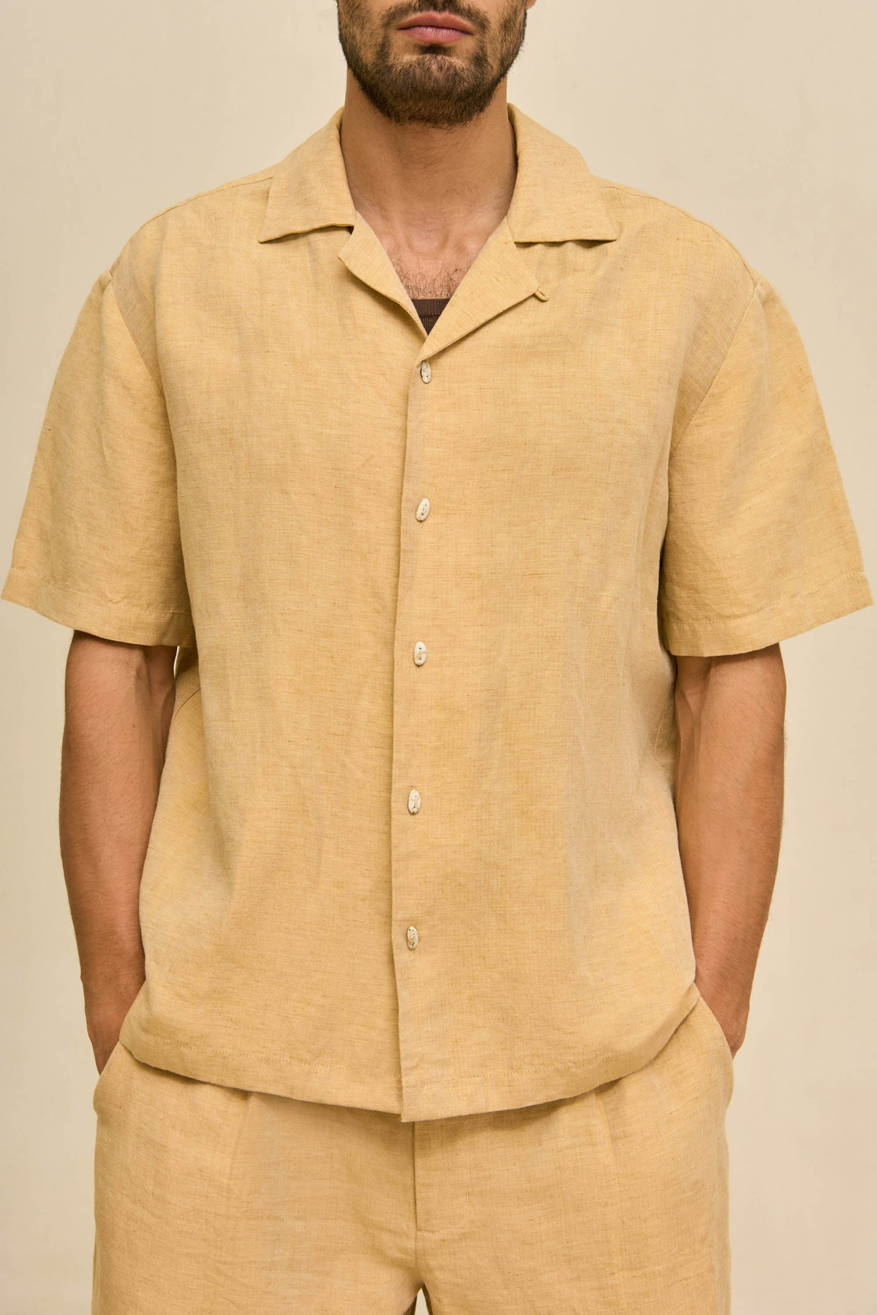 GRIFFIN SHIRT - ALMOND - Image 2