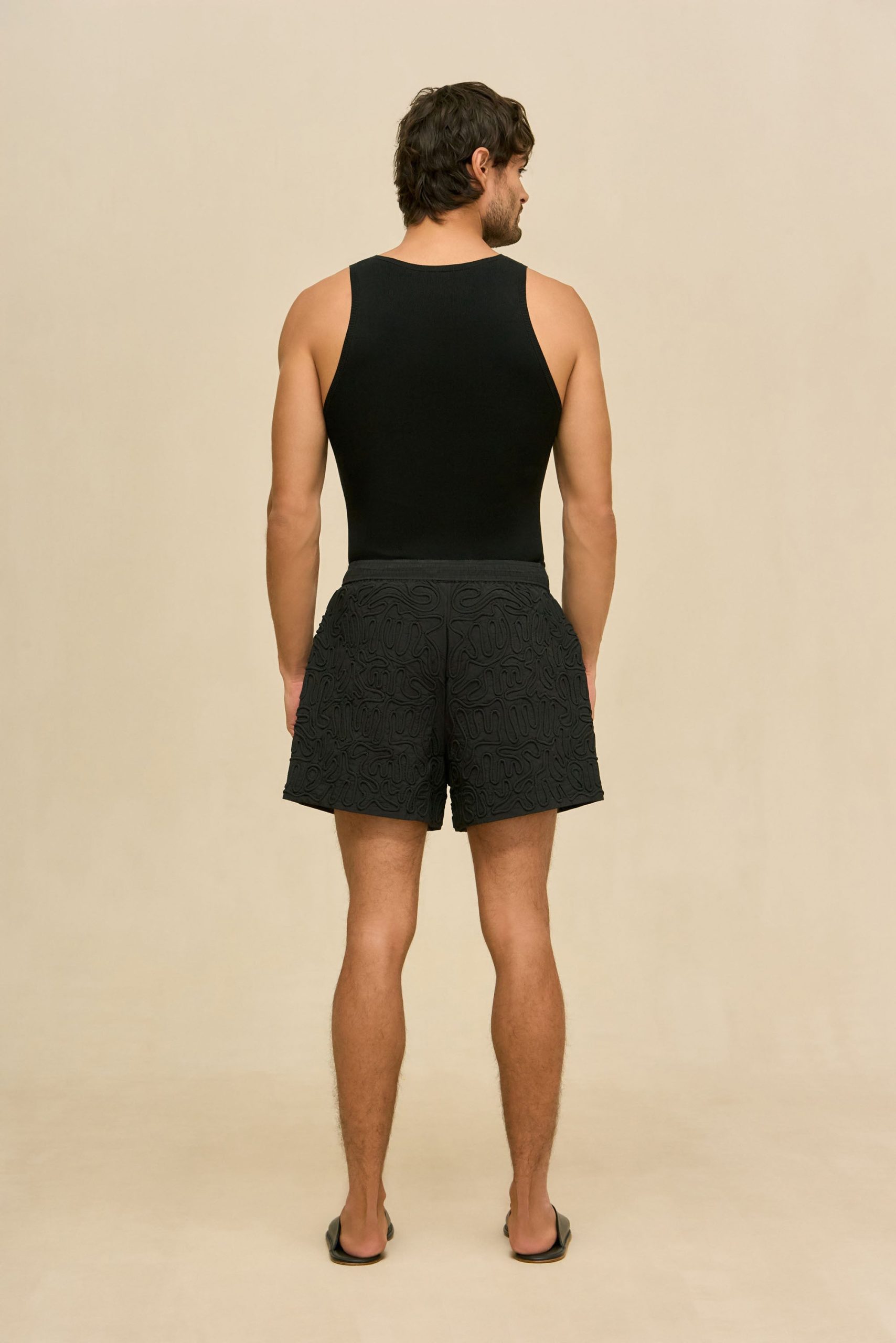 KHAI SWIM SHORT - BLACK - Image 5